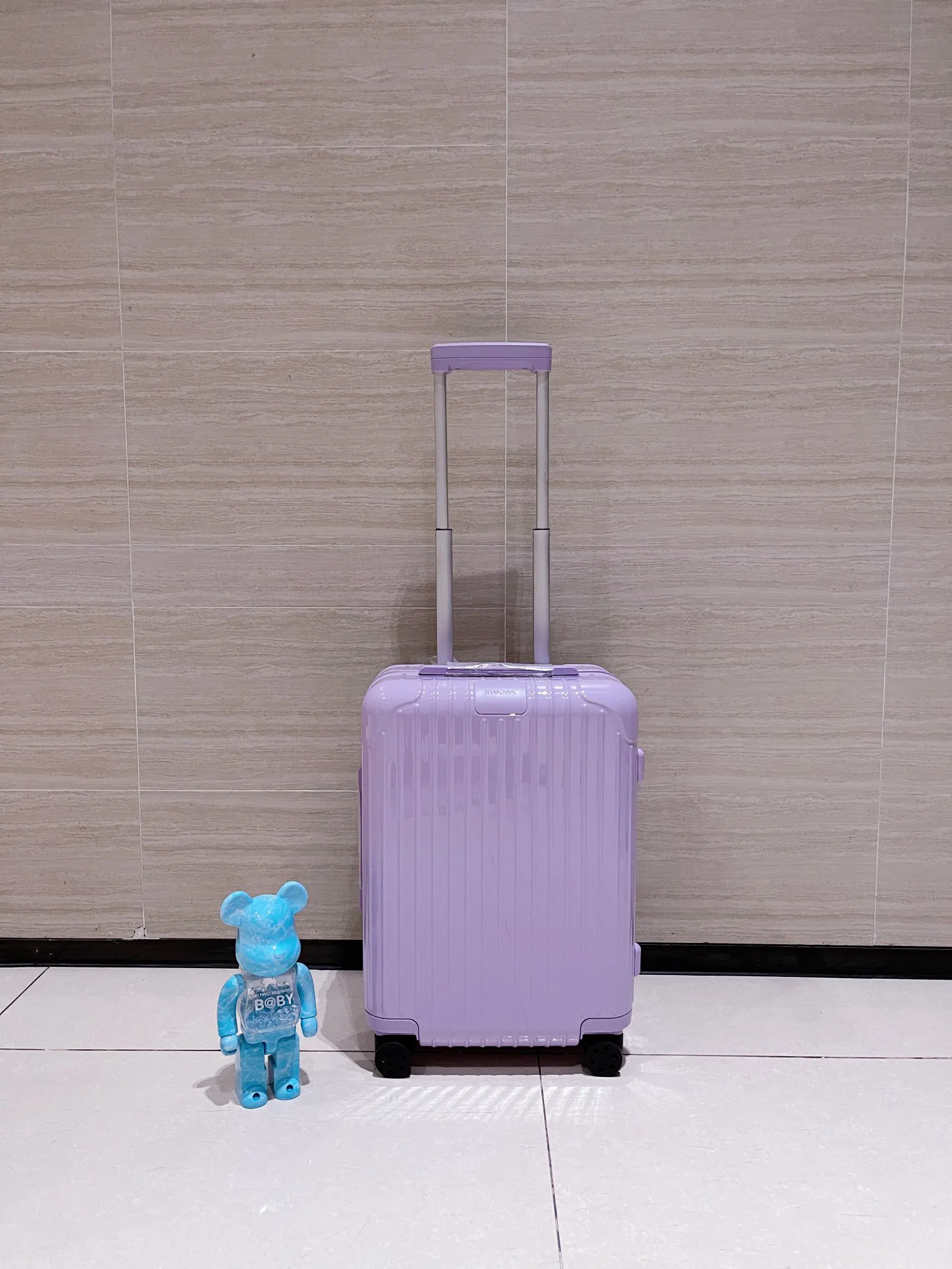 白色 藍色 日默瓦rimowa拉杆箱行李箱登机箱旅行箱方胖子運動 旅行拉杆款 輕便出行款