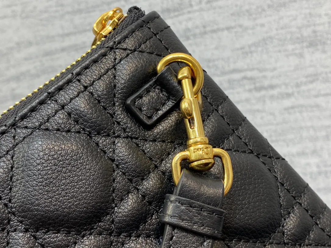 Dior Caro 黑色 手拿包 精致手拿款