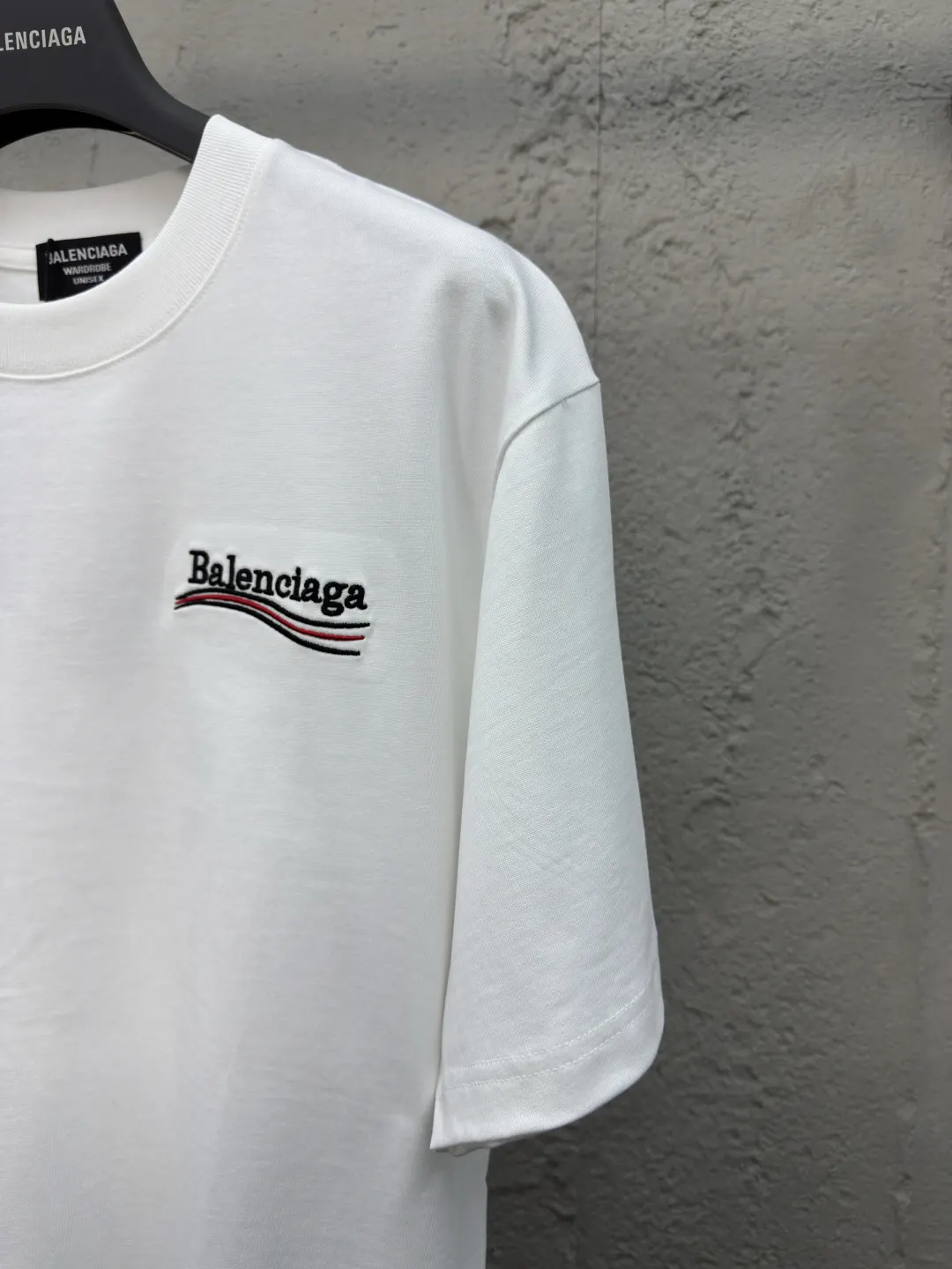 Balenciaga Cotton Logo Short Sleeve T-Shirt Street