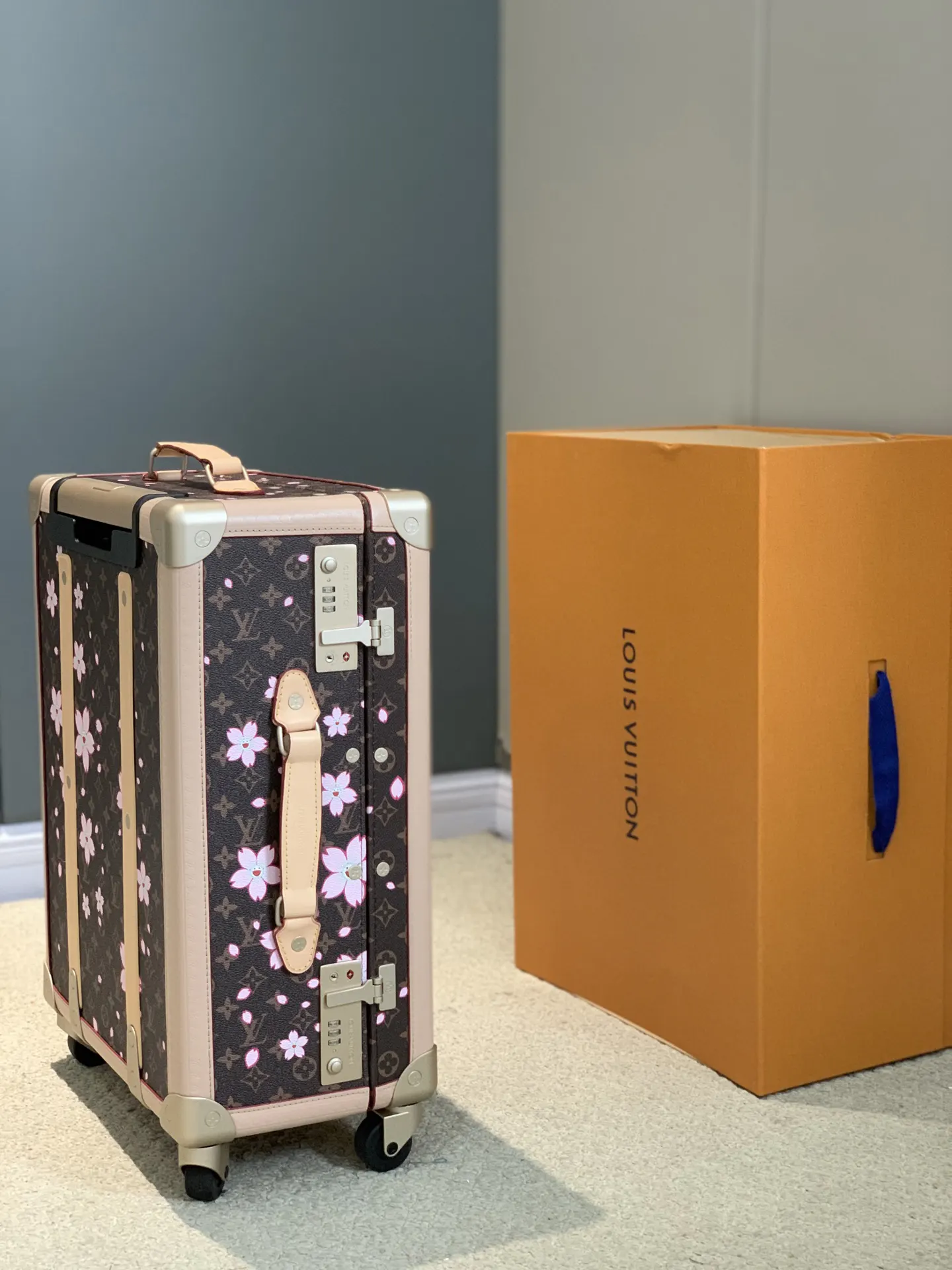 Suitcase Travel Lightweight Leather