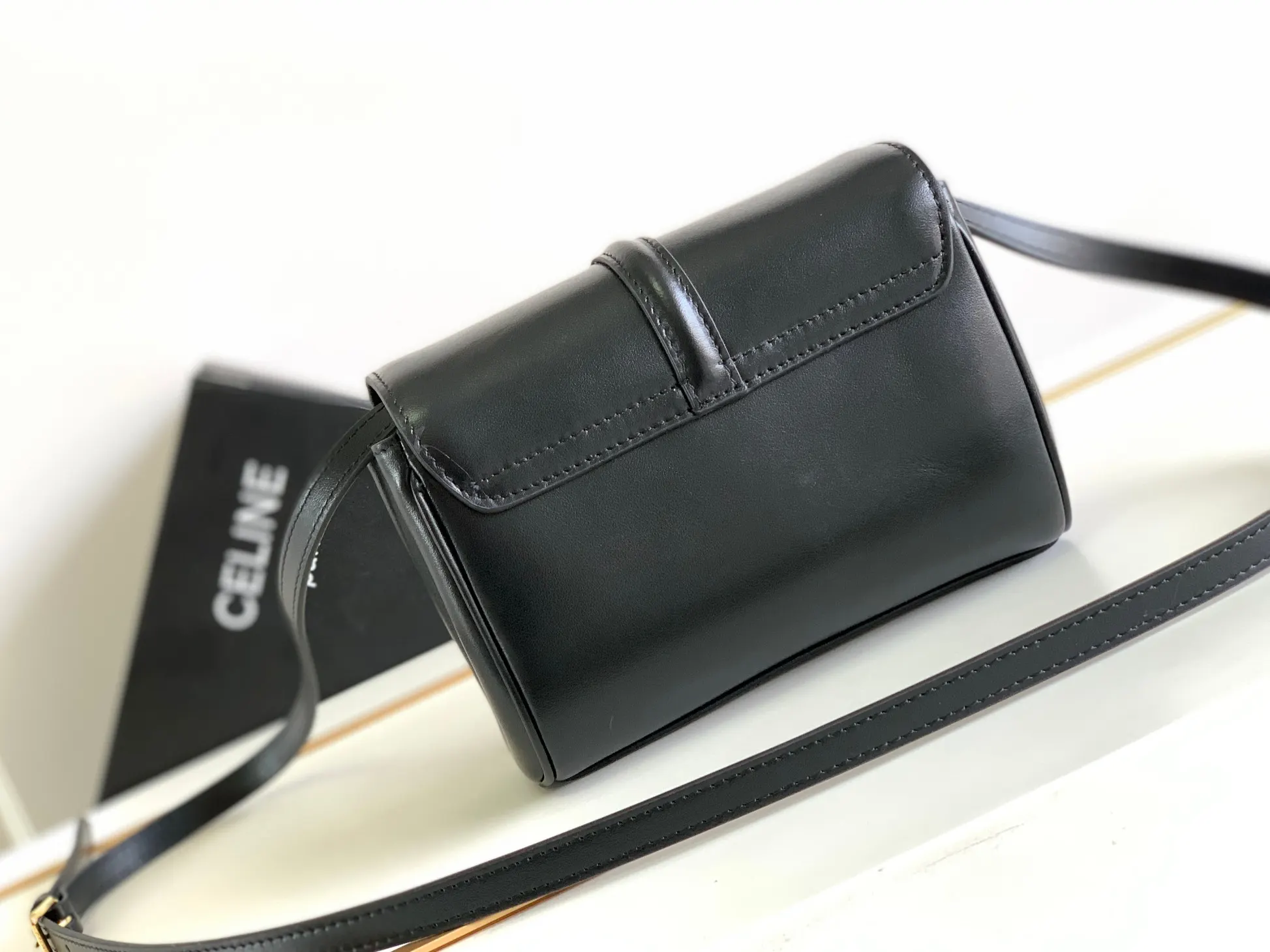 牛皮 春季 ｜CELIN SOFT 迷你光滑牛皮 斜挎包 轻便斜挎款