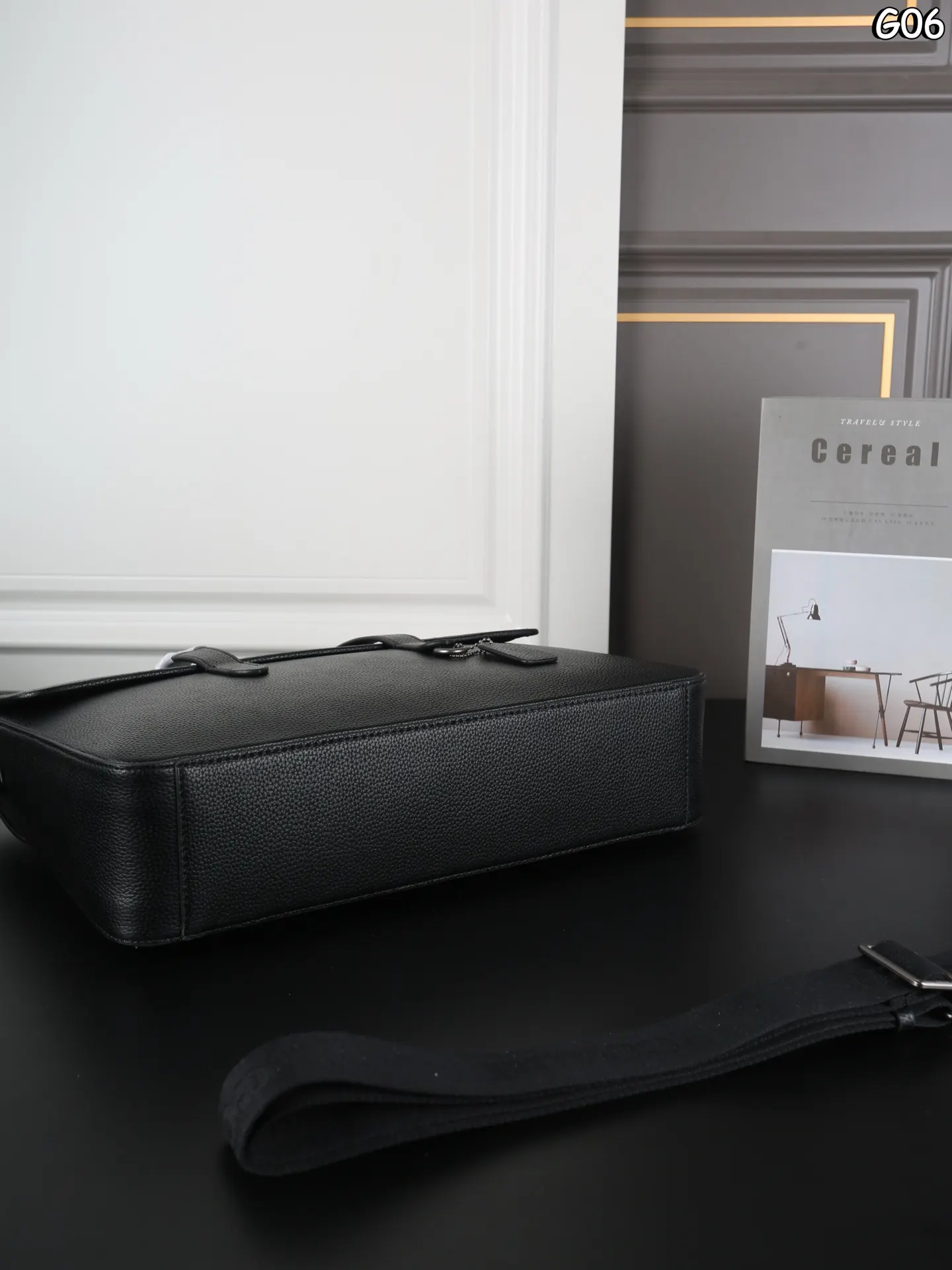 Briefcase Business Commuter Leather