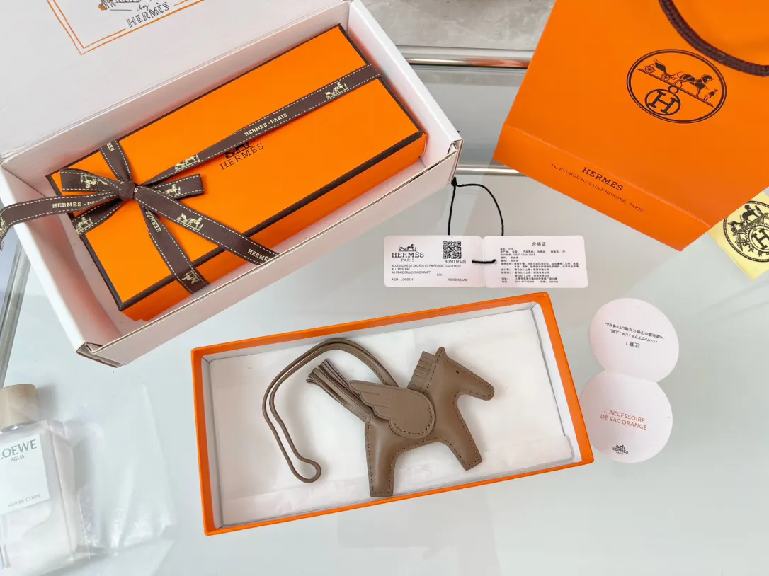 Hermès Leather Pendant