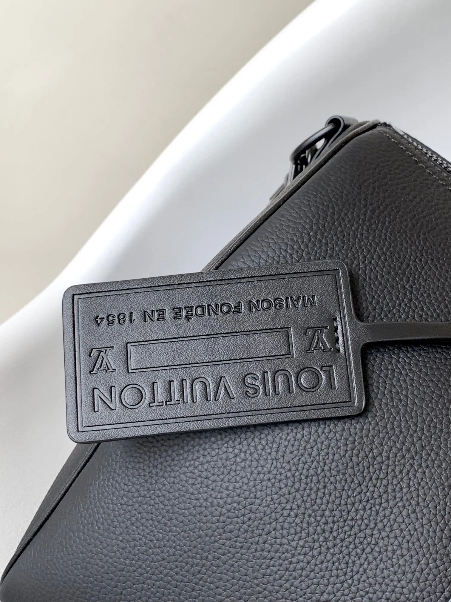 Keepall 黑色 提花 旅行袋 大容量旅行款