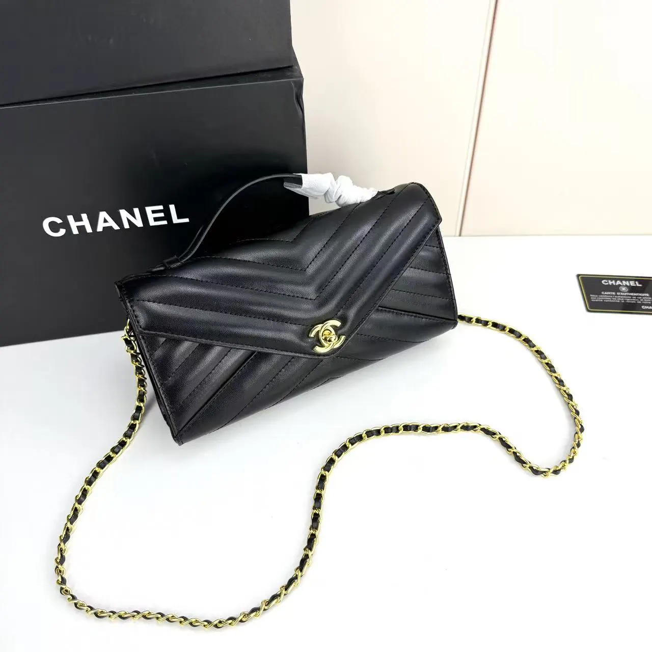 CHANEL 皮革 時尚爱好者必入 手拿包 精致手拿款