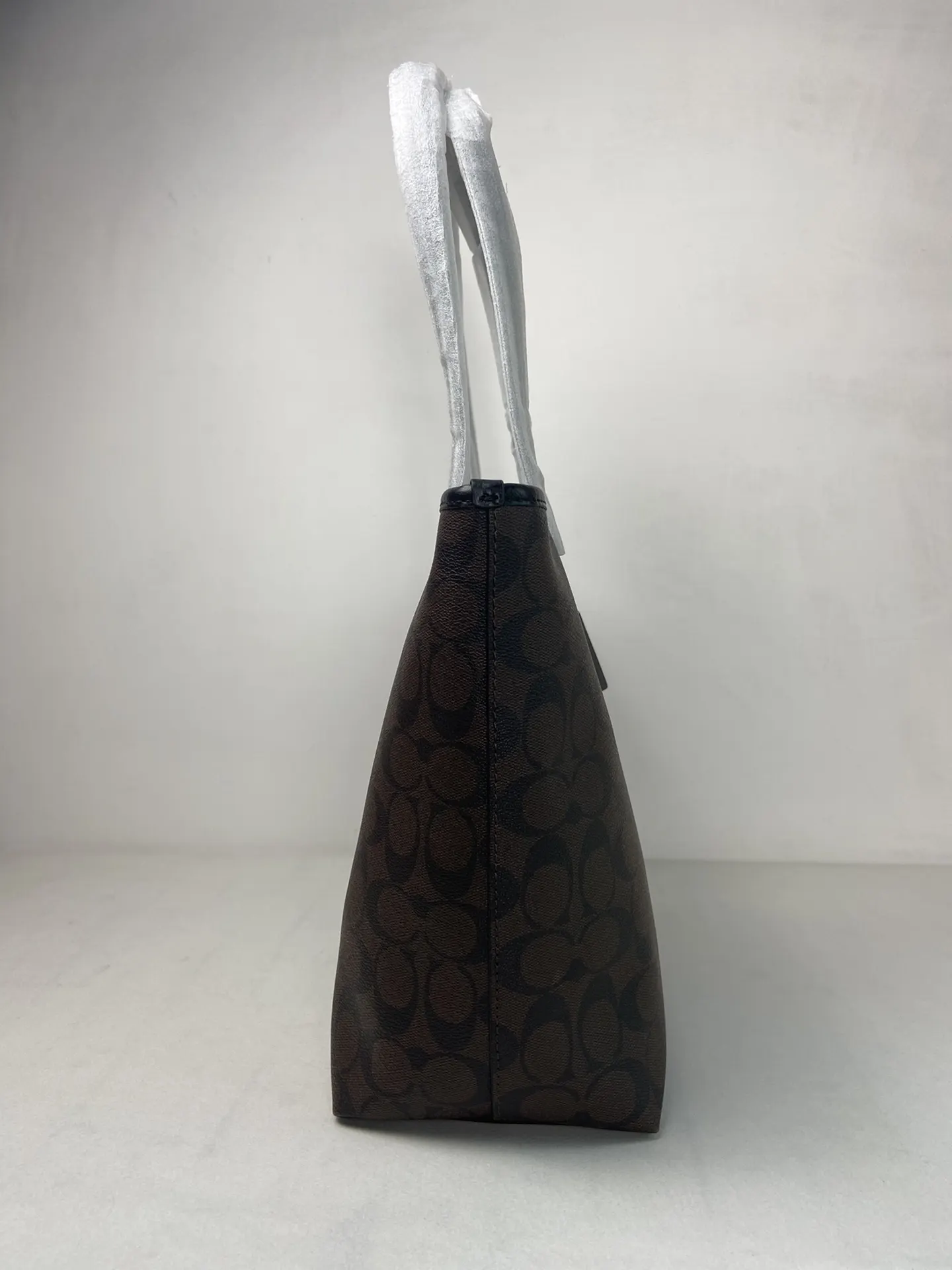 Monogram Tote Bag Leather