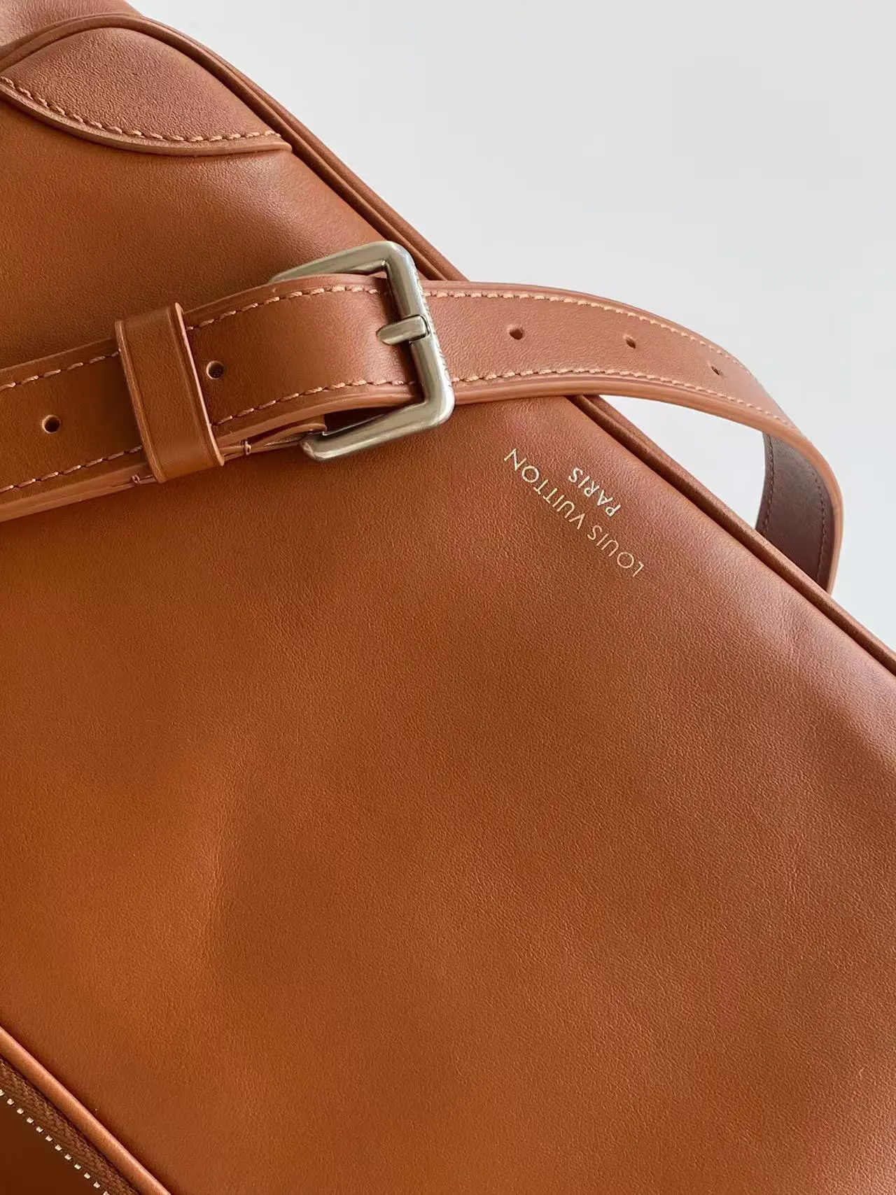 Keepall 棕色 牛皮 旅行袋 大容量旅行款
