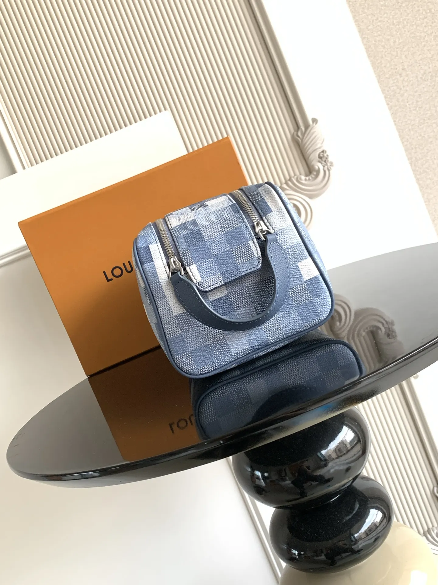LV 蓝色老花旅行包 手提斜挎款｜ORBUYBAG 岚奢包高端时尚精品