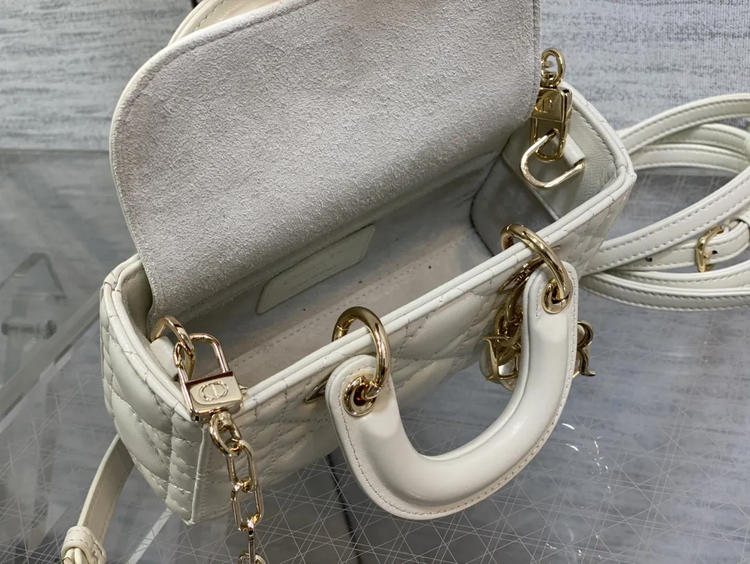 Dior Lady Dior Lady 羊皮链条包 手提斜挎 复古