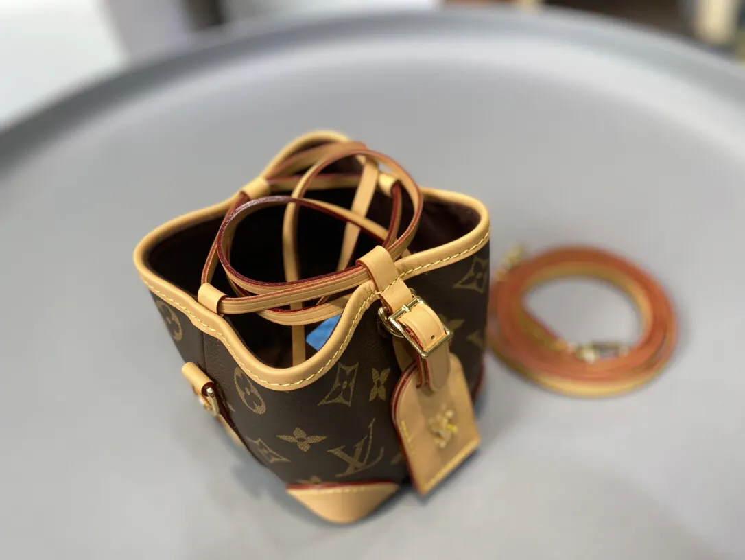 老花 復古秀款迷你水桶 水桶包 休閒水桶款