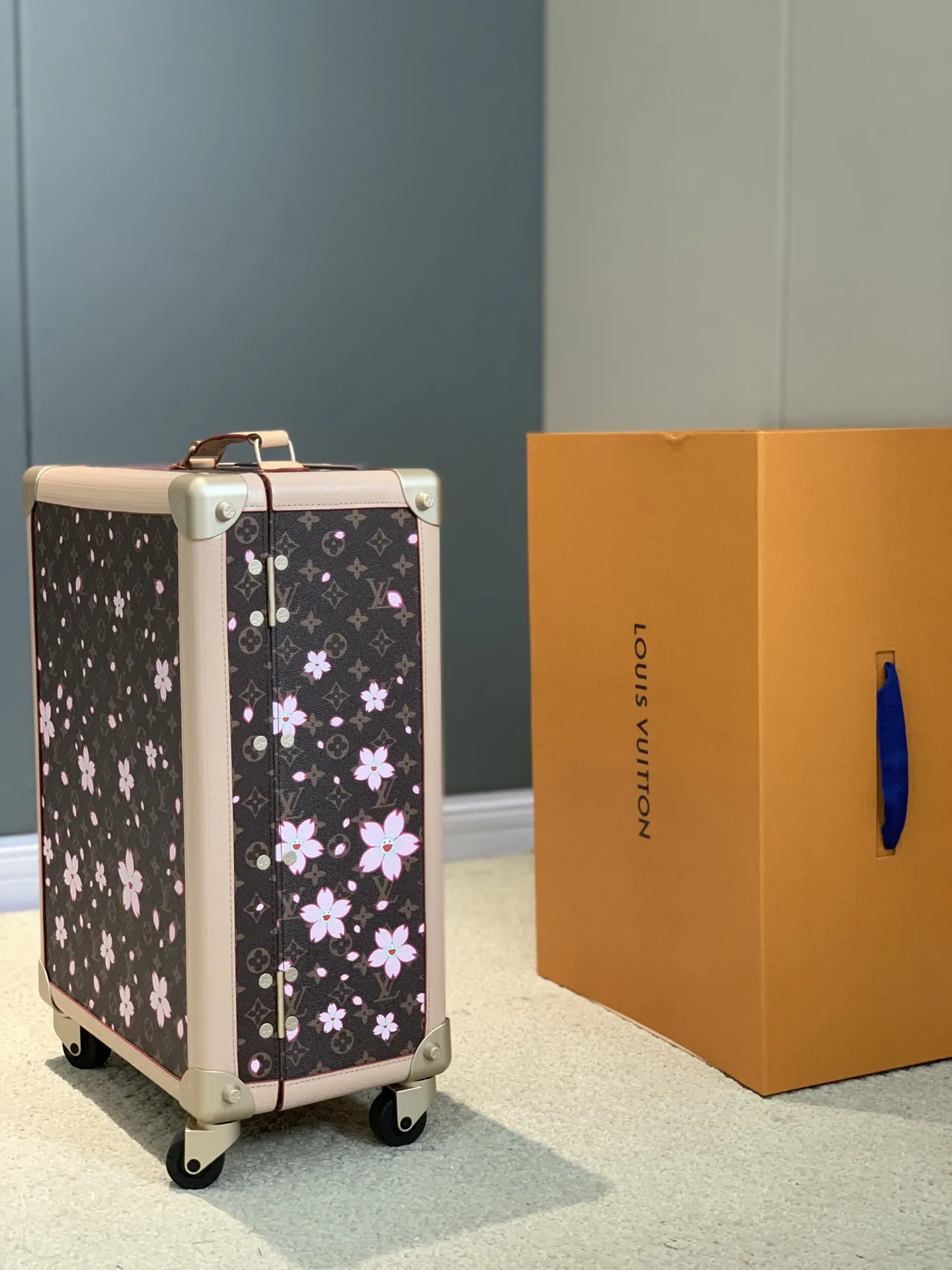 Suitcase Travel Lightweight Leather
