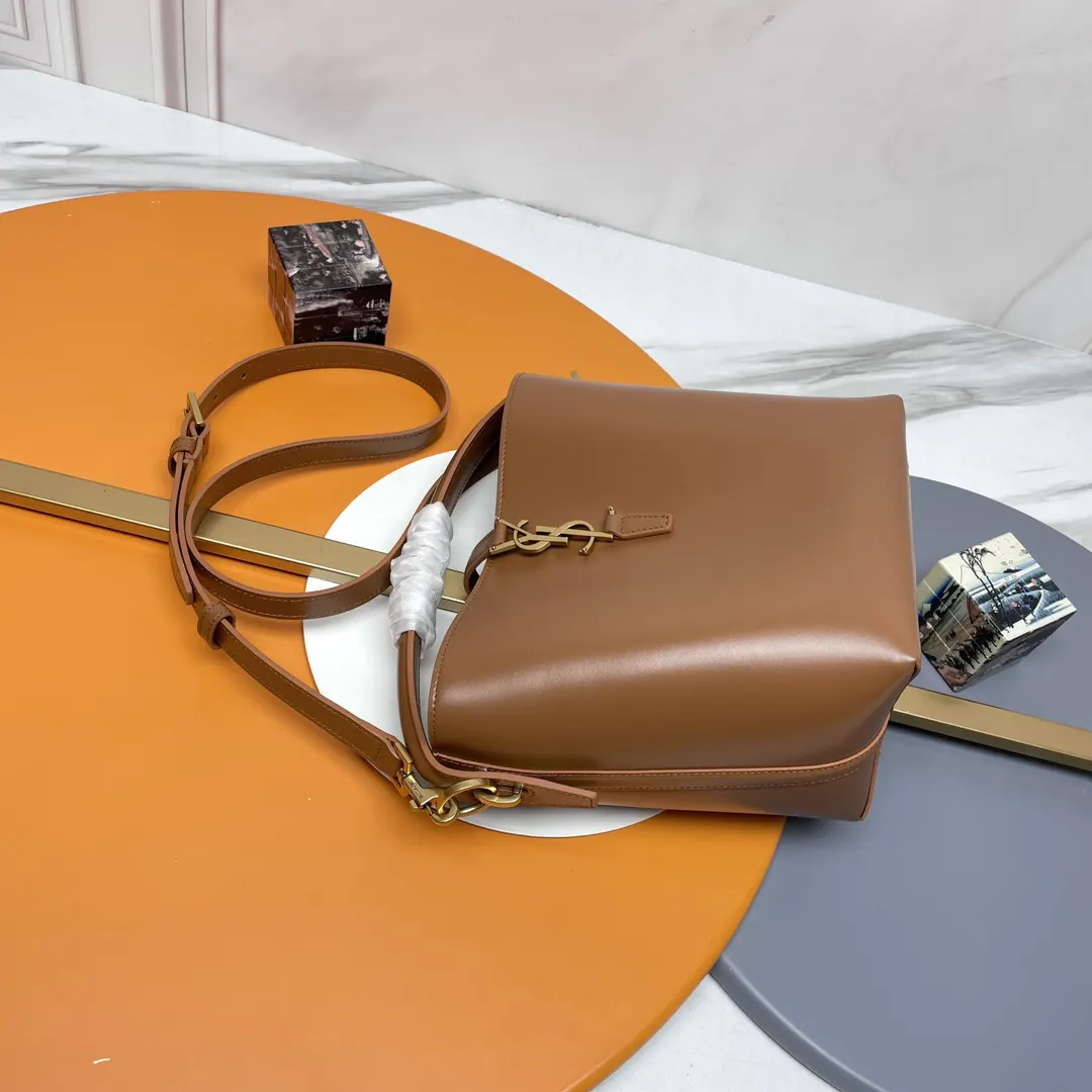 Bucket Bag Casual Leather