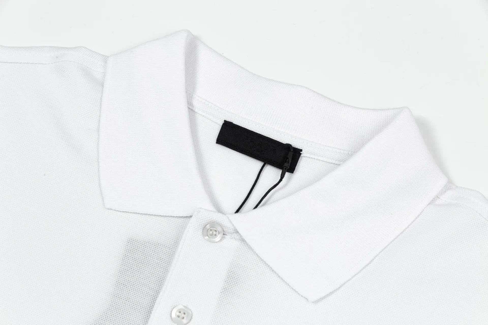 Prada 三角标 棉质 Polo衫