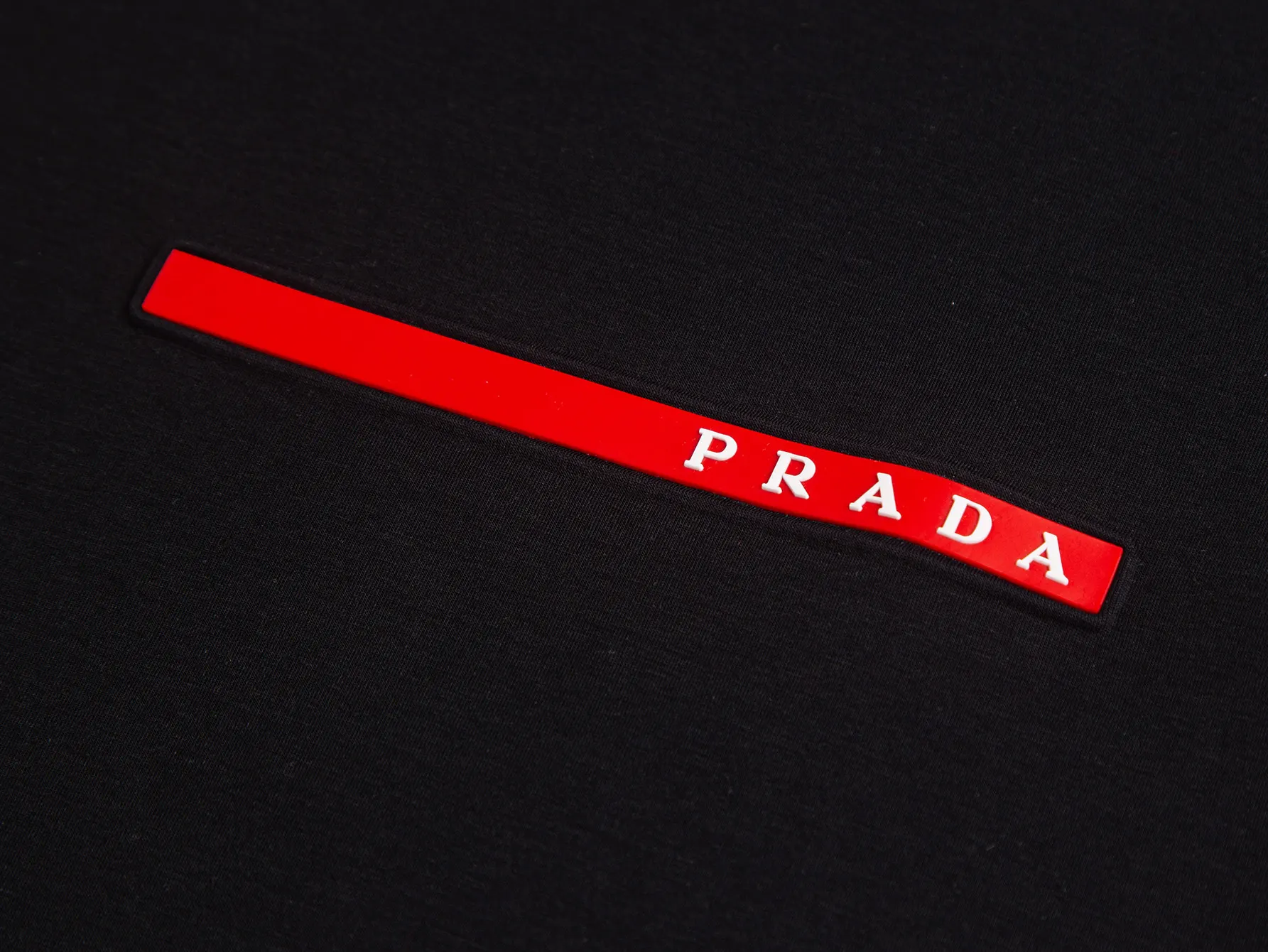PRADA 棉质 字母 Logo 短袖T恤 休闲百搭款