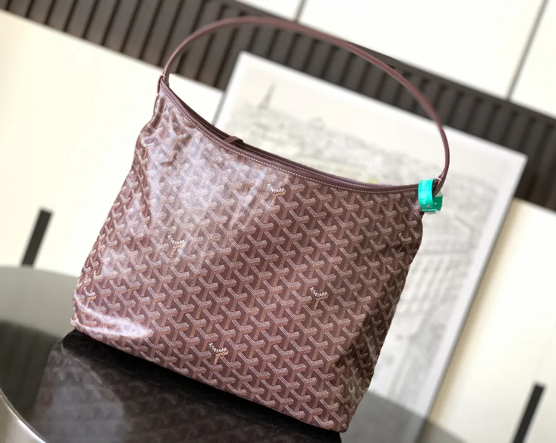 Goyard Hobo 牙 枣红 Bohème 腋下包 复古腋下背款