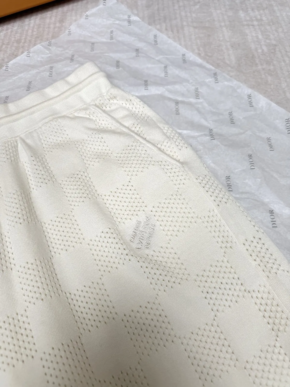 LV White Shorts Image 7 LV White Shorts Image 7