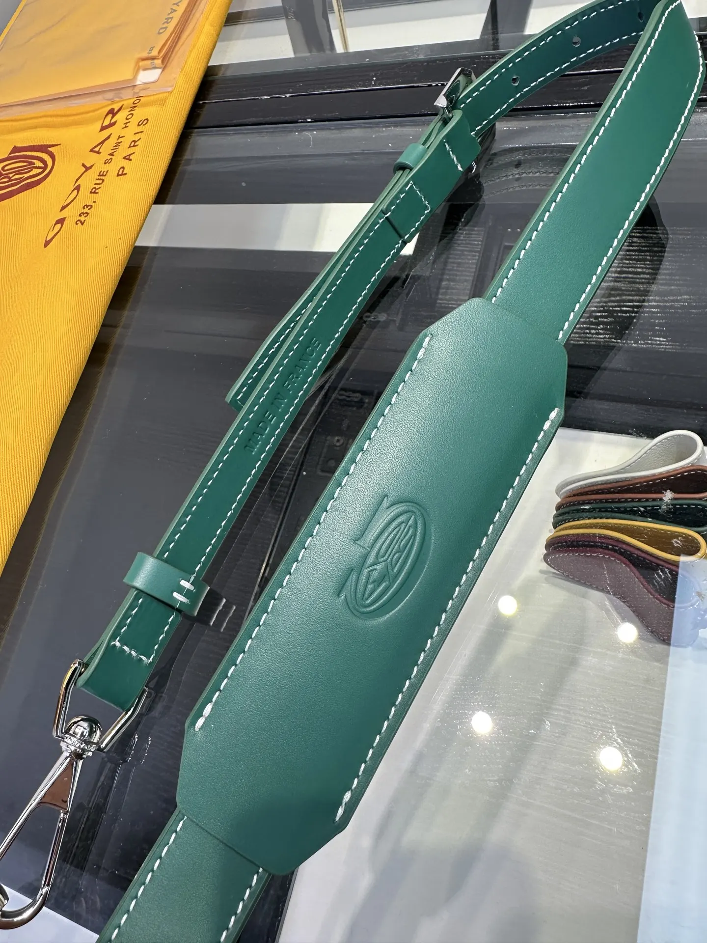 Goyard 綠色 戈雅 Boston 旅行袋 綠色 旅行袋 大容量旅行款