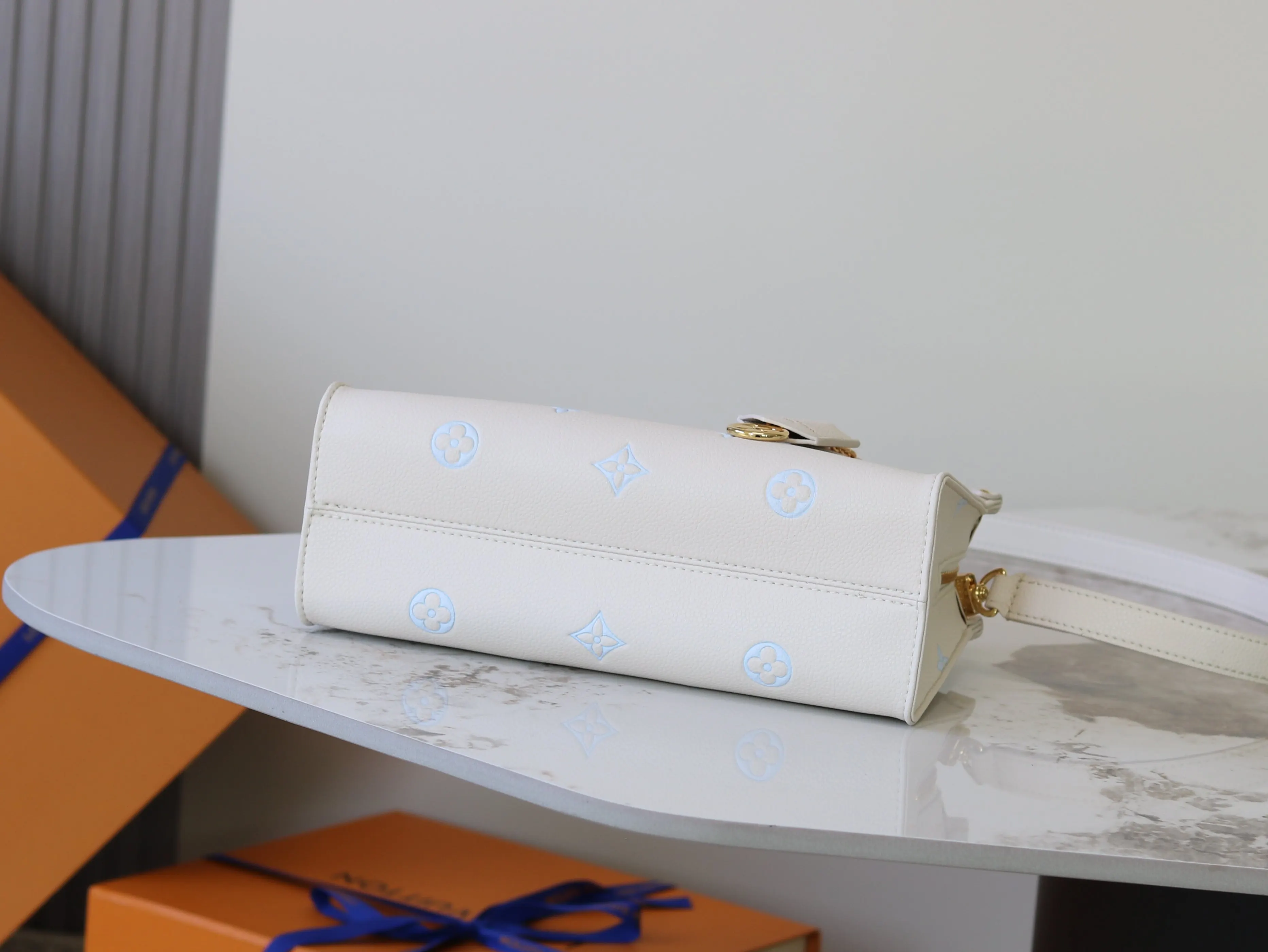 Blue Chain Bag