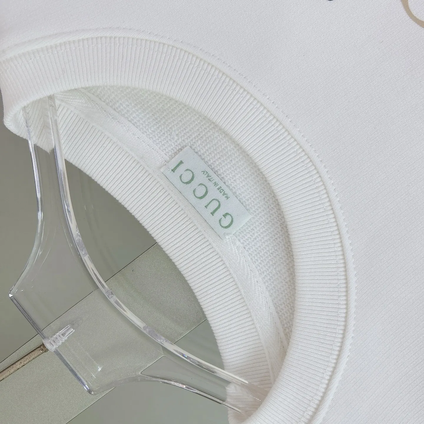 Gucci Logo印花圆领卫衣