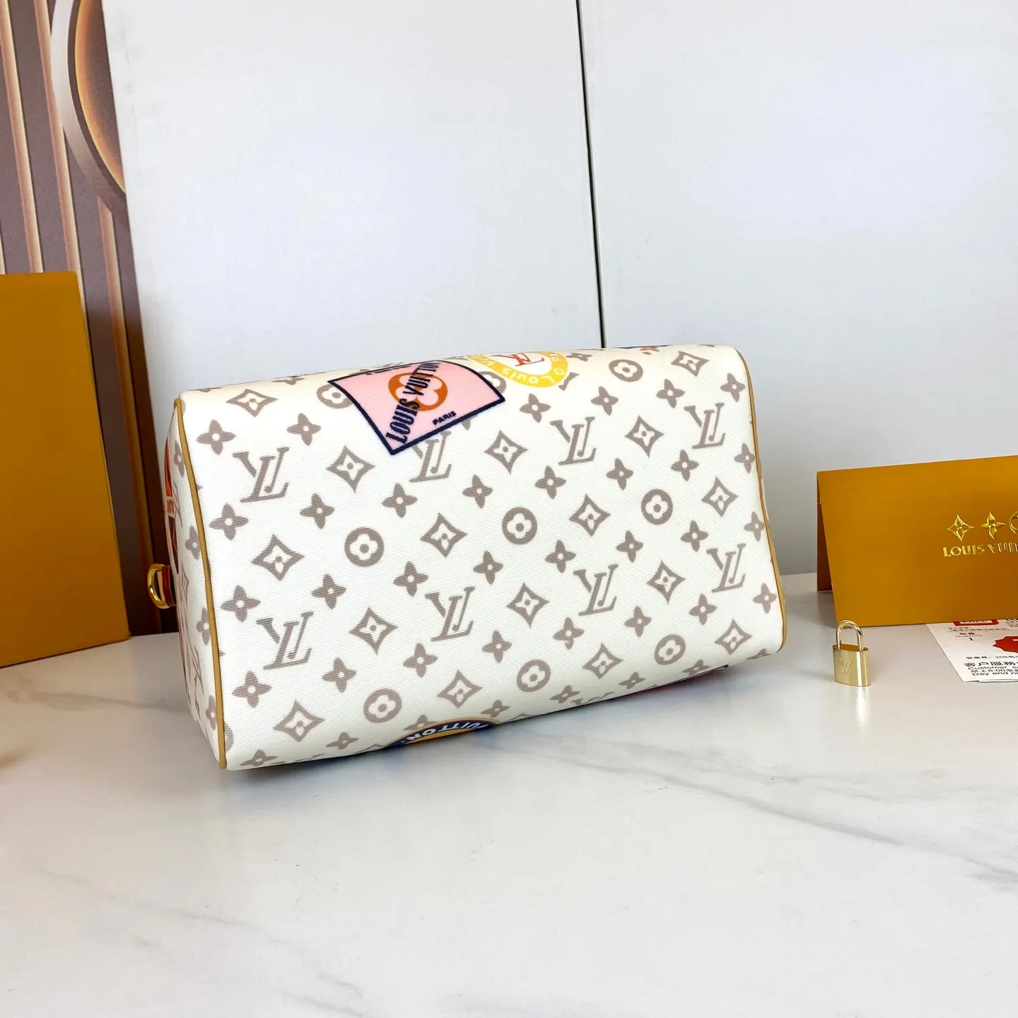 LV Speedy 牛皮 收纳包 旅行收纳款