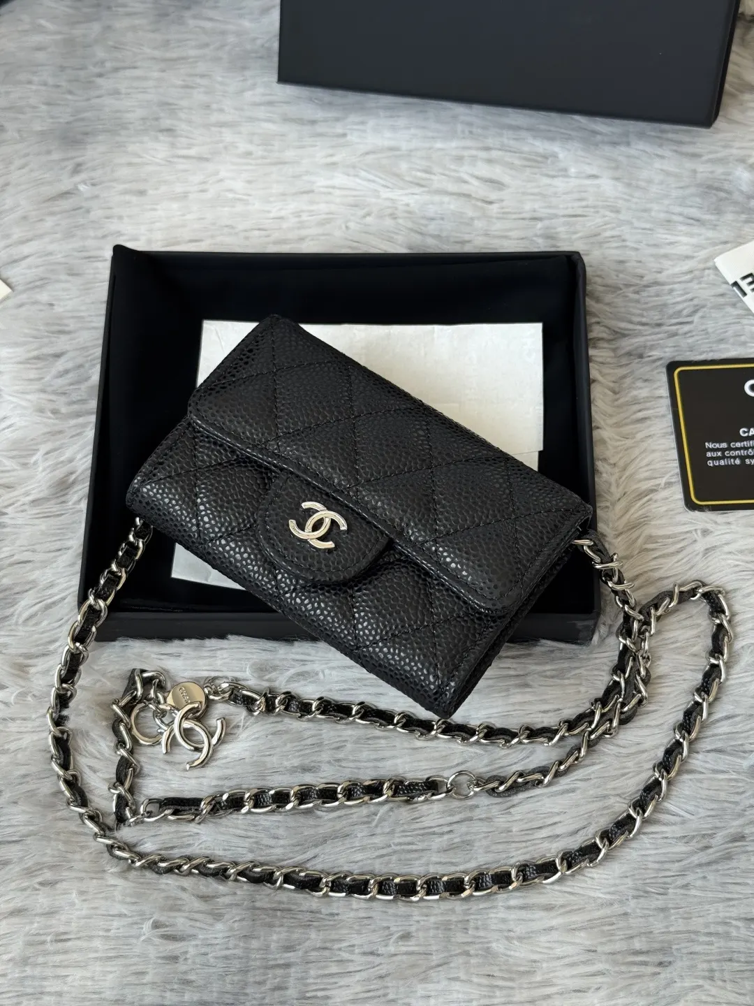 CHANEL 牛皮 腰包 休閒腰包款