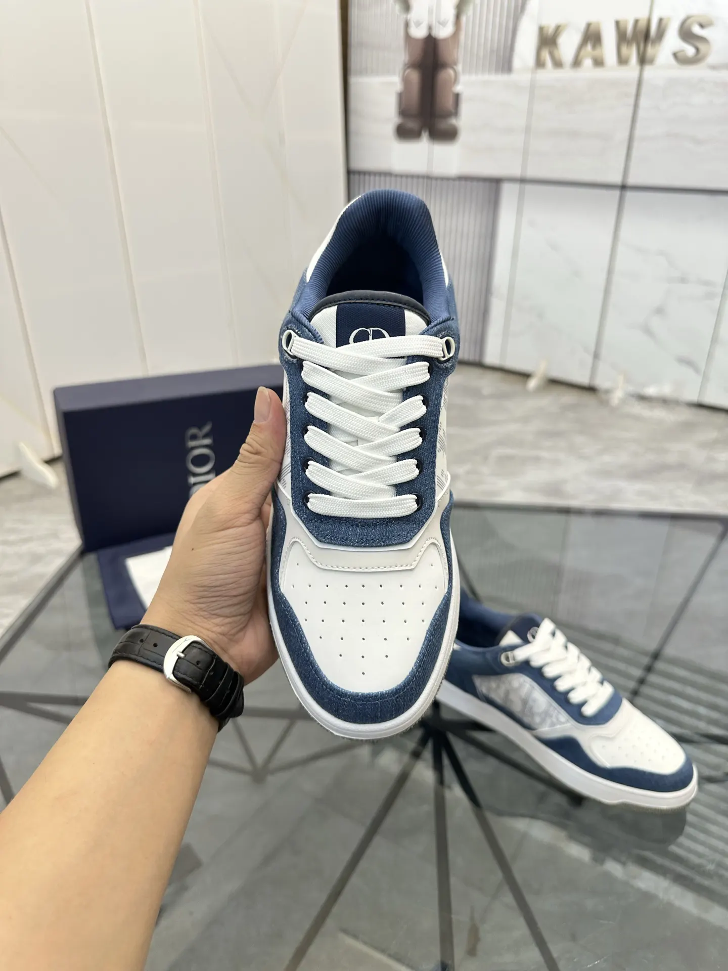 Dior Cowhide Shoes Comfortable And Sneakers