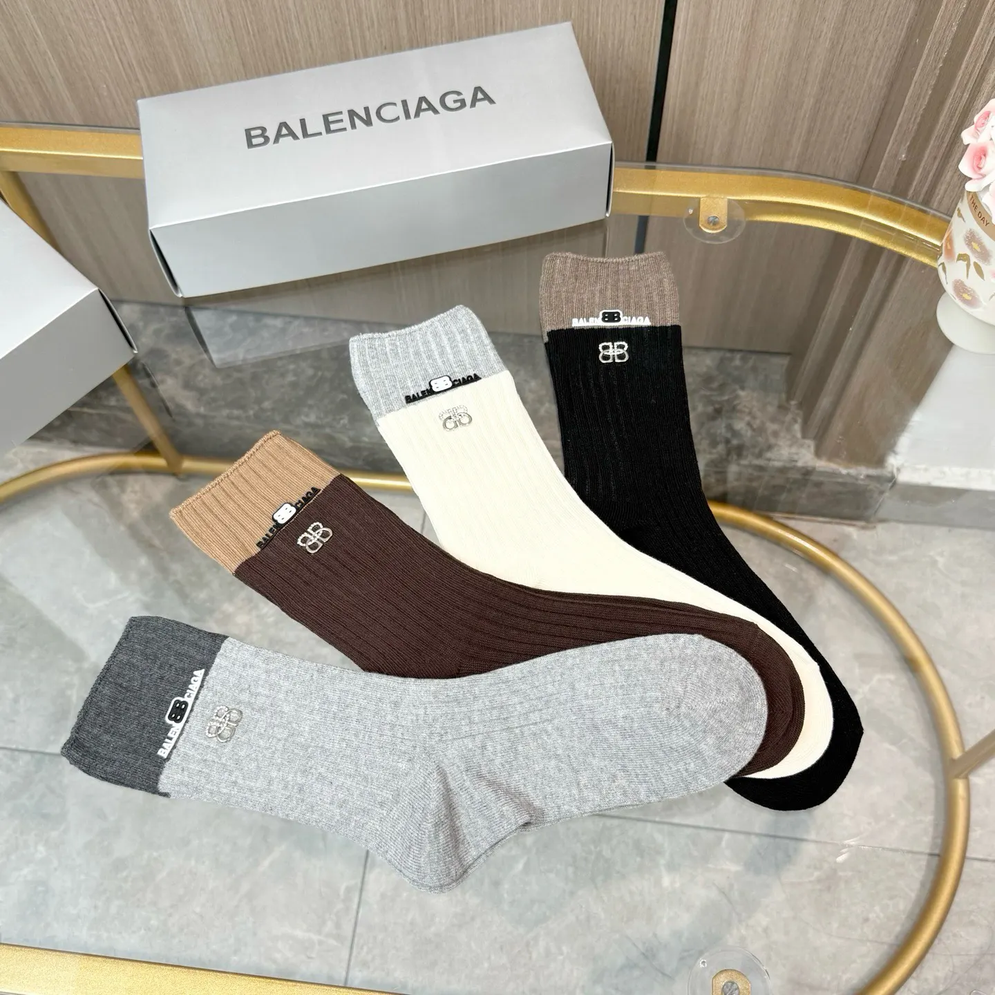 Balenciaga Cotton Logo Shoulder Bag