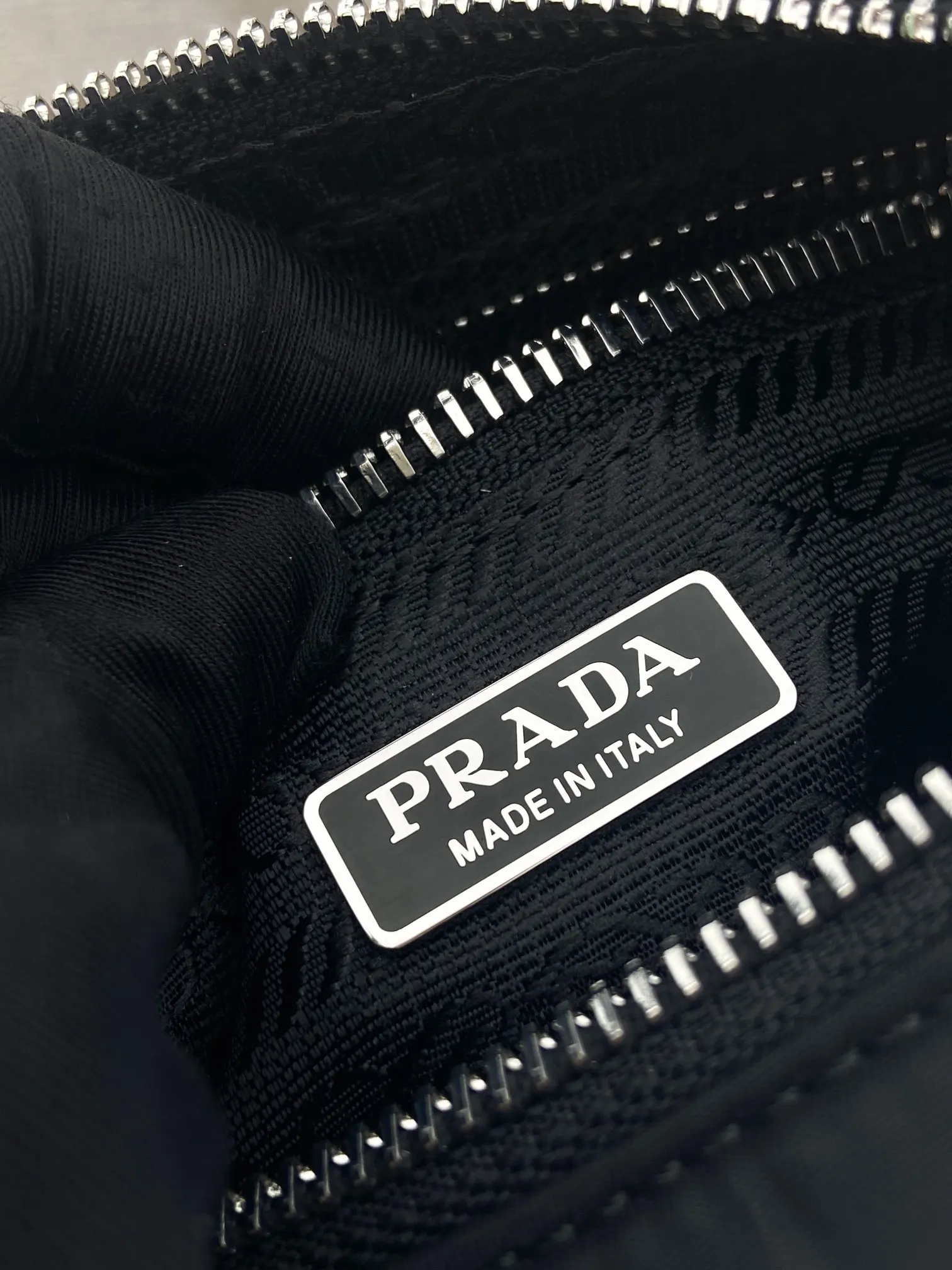 Prada Gold Hobo Shoulder Bag Commuter