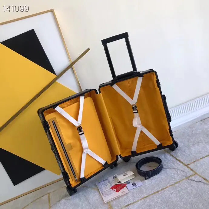 Goyard 戈雅 行李箱 拉杆箱 時尚新宠 復古形的 旅行拉杆款 輕便出行款(數字9) Goyard 戈雅 行李箱 拉杆箱 時尚新宠 復古形的 旅行拉杆款 輕便出行款(數字9)