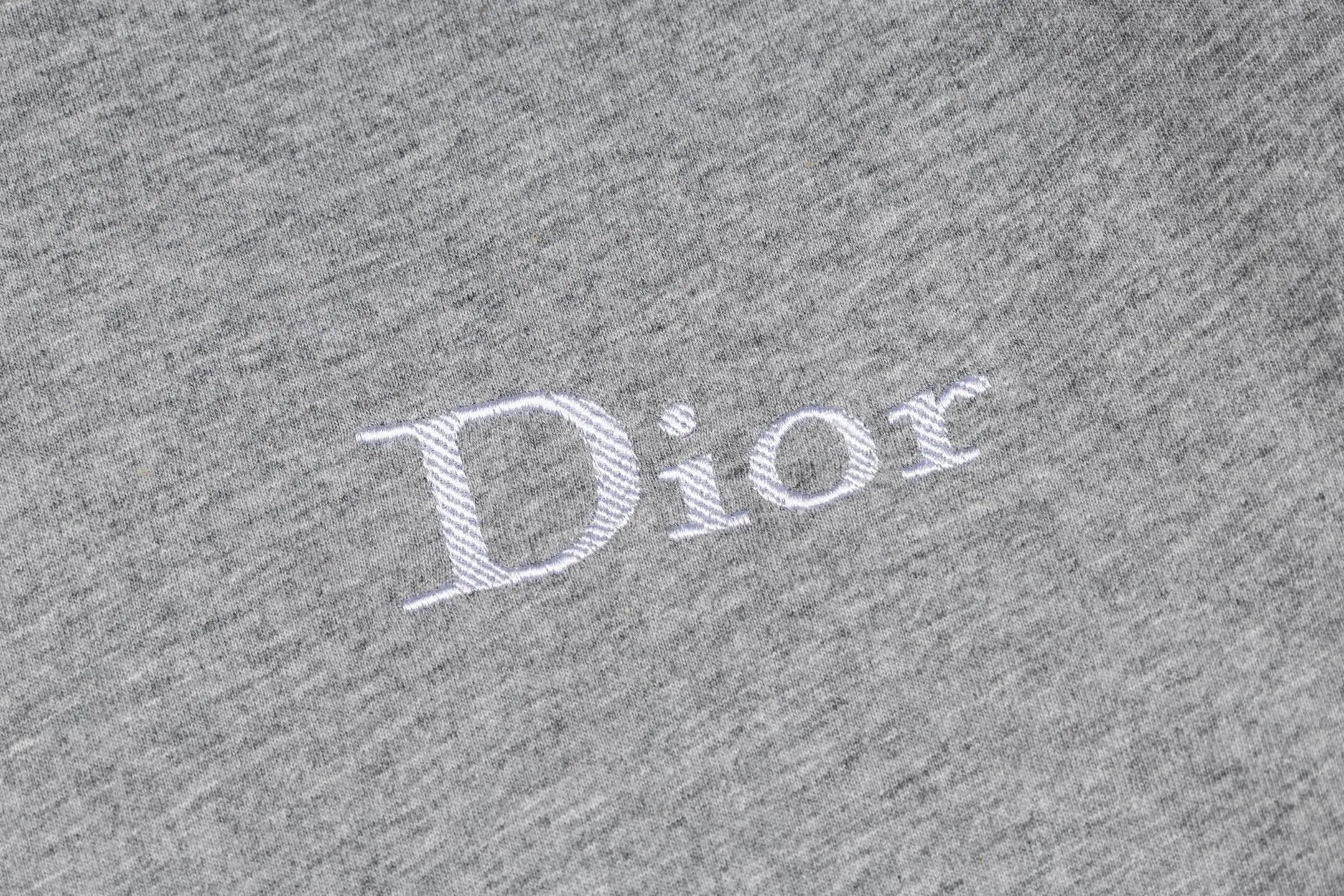Dior 字母 刺绣 短袖T恤