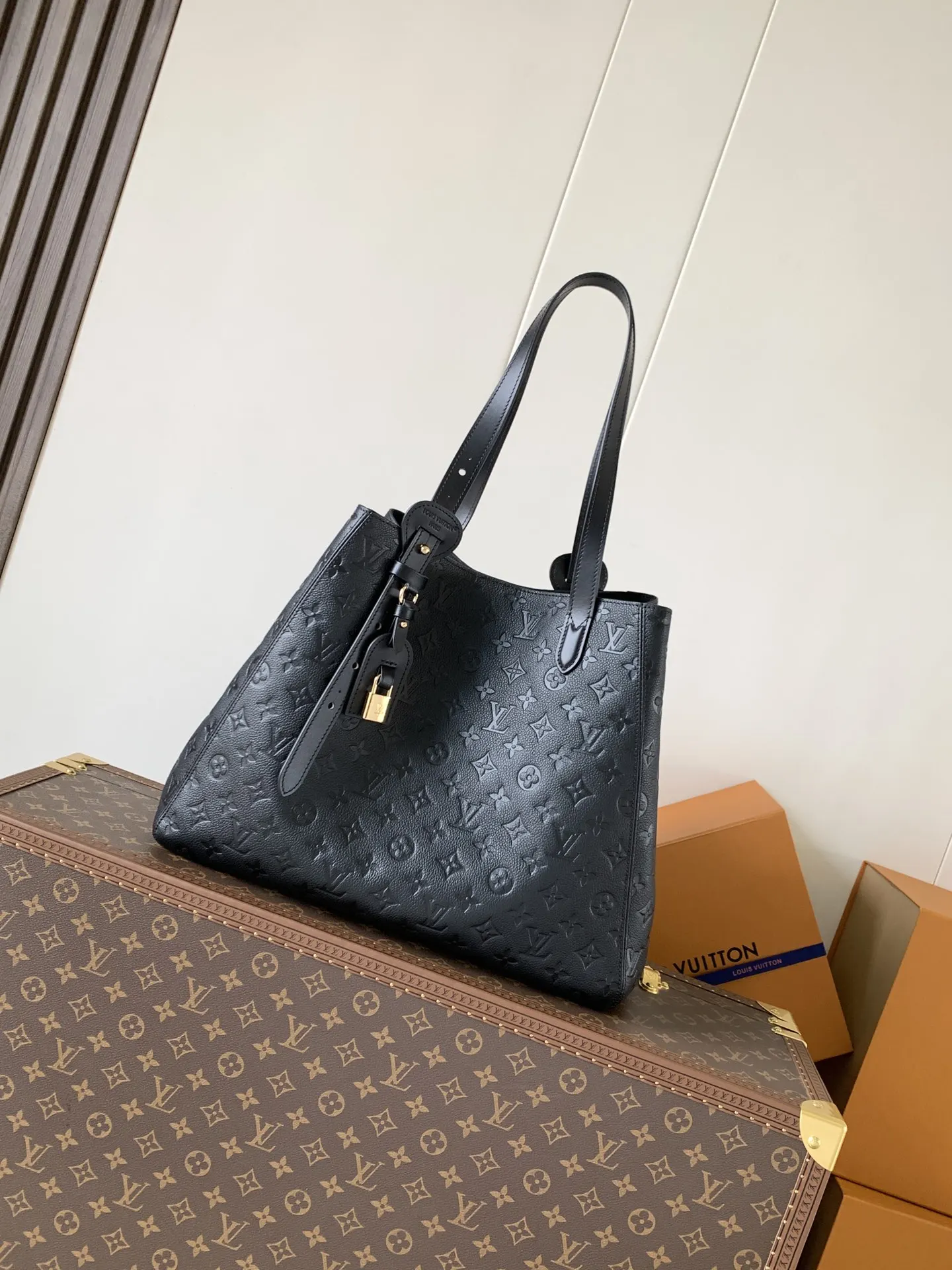 Black Tote Bag Leather