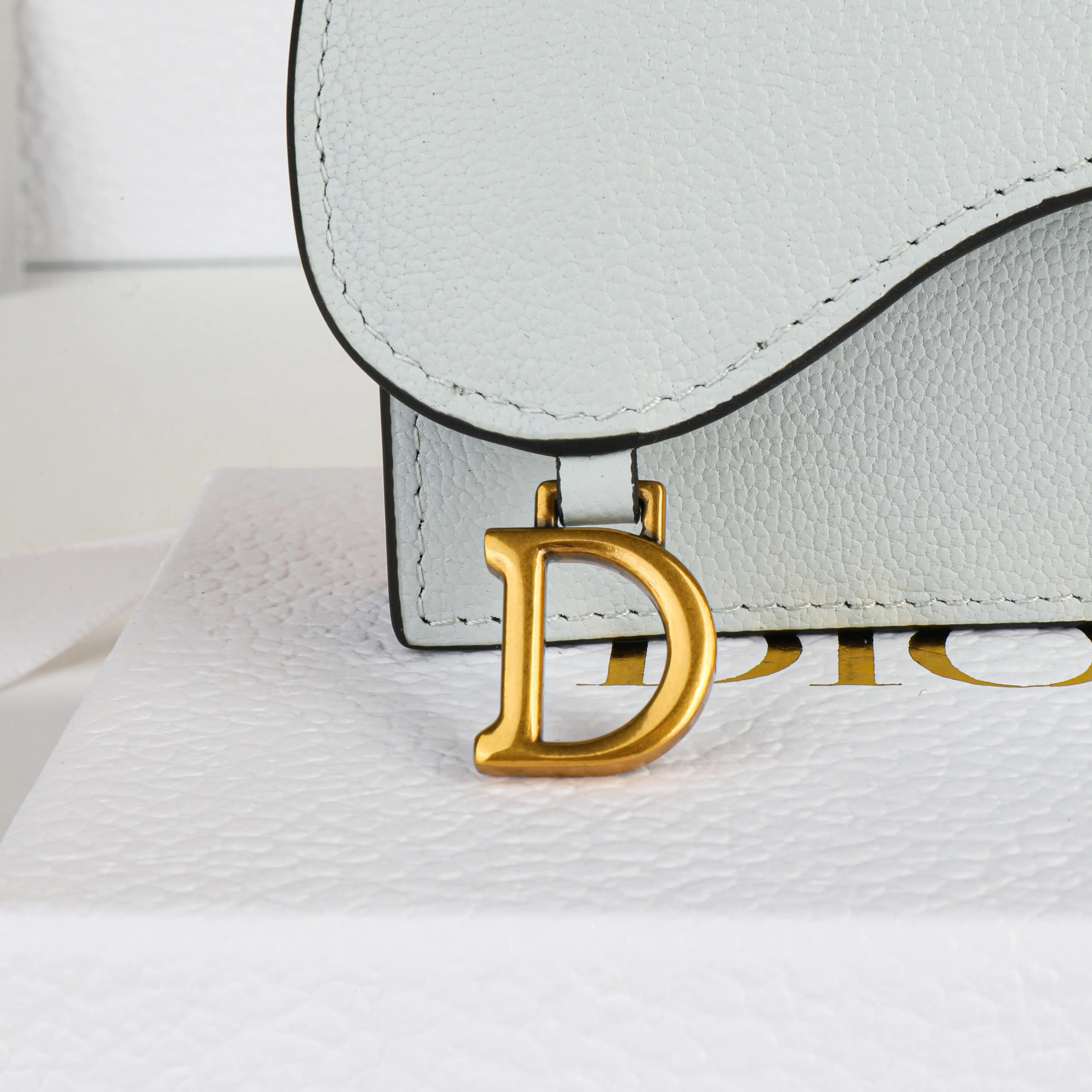 Dior Saddle 皮革 钱包
