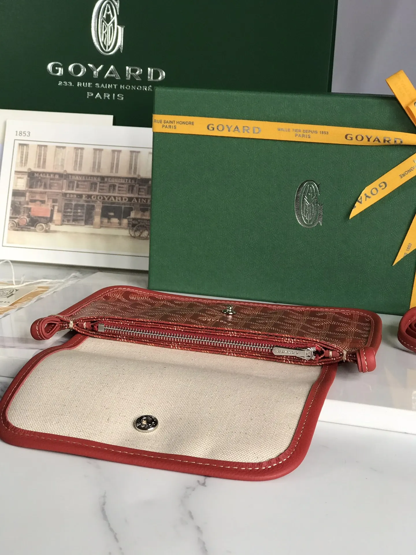 Goyard 戈雅 三层包 Pi 手拿包 精致手拿款