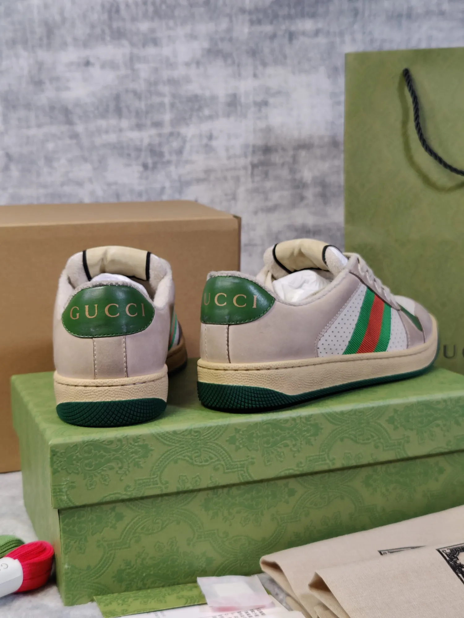 Gucci Logo休闲运动鞋