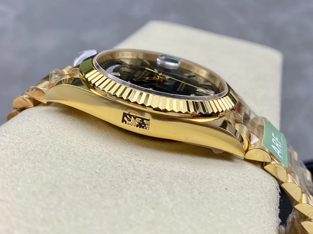 Rolex 元 ARF 劳力士黑冰糖 DD双历星 手表 经典腕表款