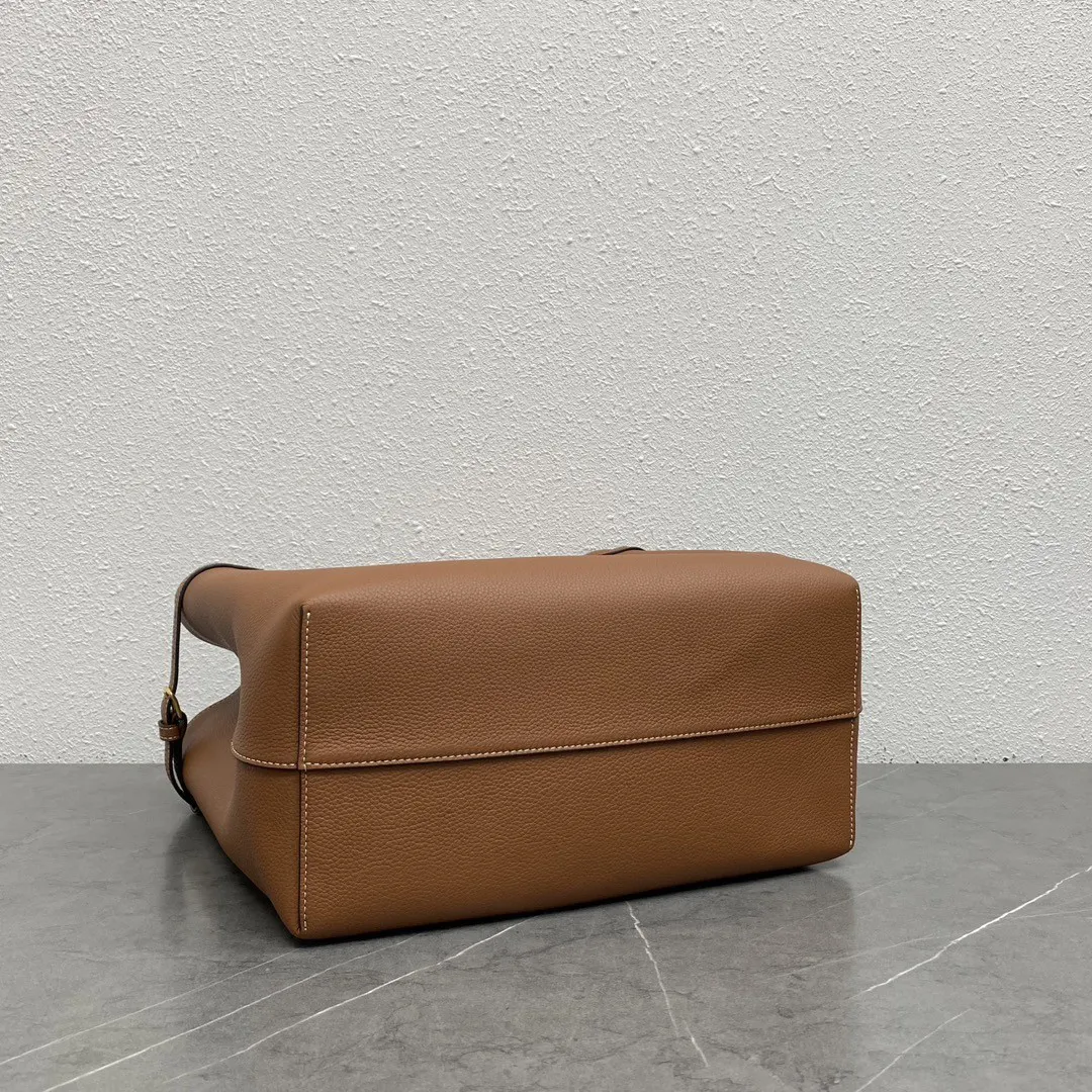 Celine 牛皮 CABAS ANAIS 粒面牛皮革手 托特包 大容量托特款