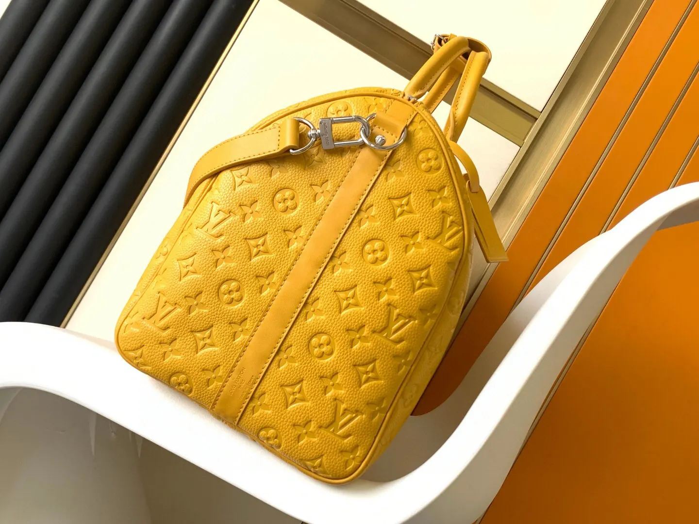 Keepall 红色 黄色 Mo旅行包 大容量旅行款