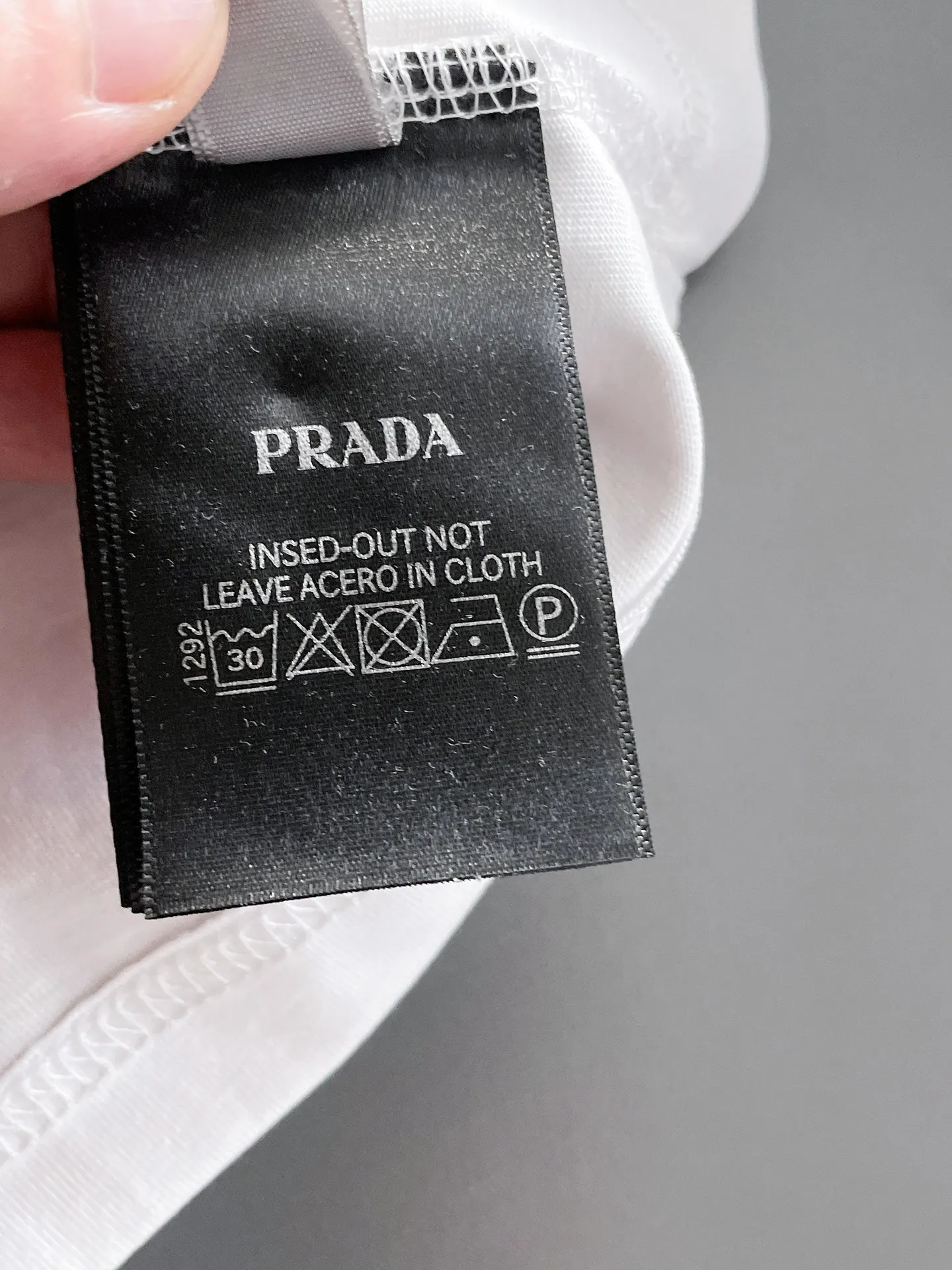 Prada Logo 短袖T恤