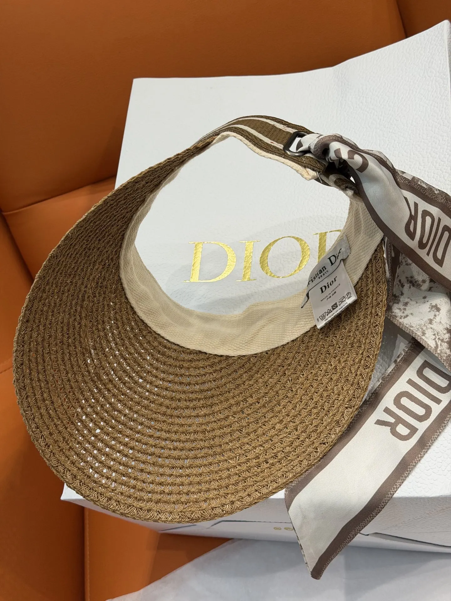 Dior 多色草编遮阳帽 组合款