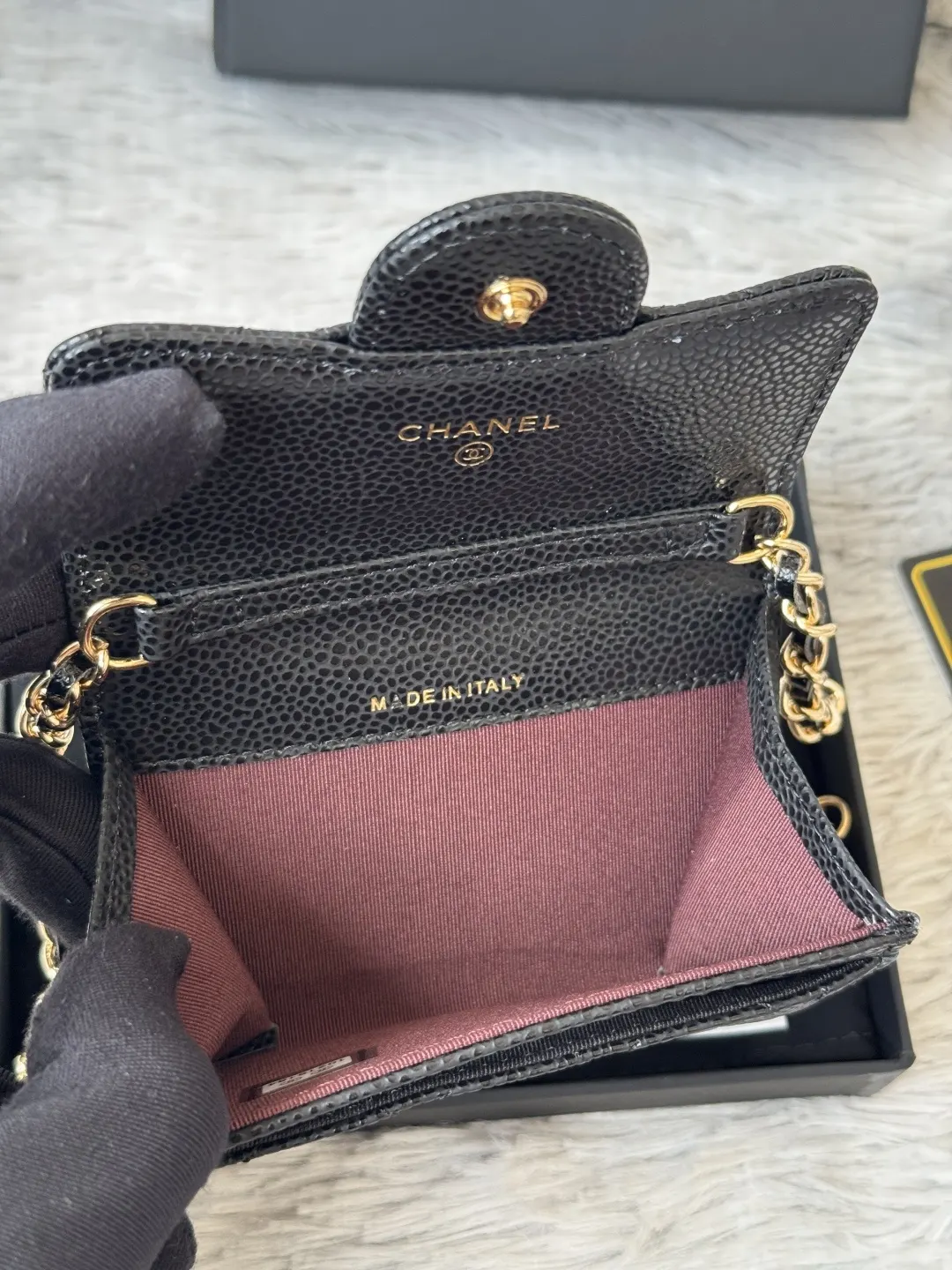 CHANEL 牛皮 腰包 休閒腰包款