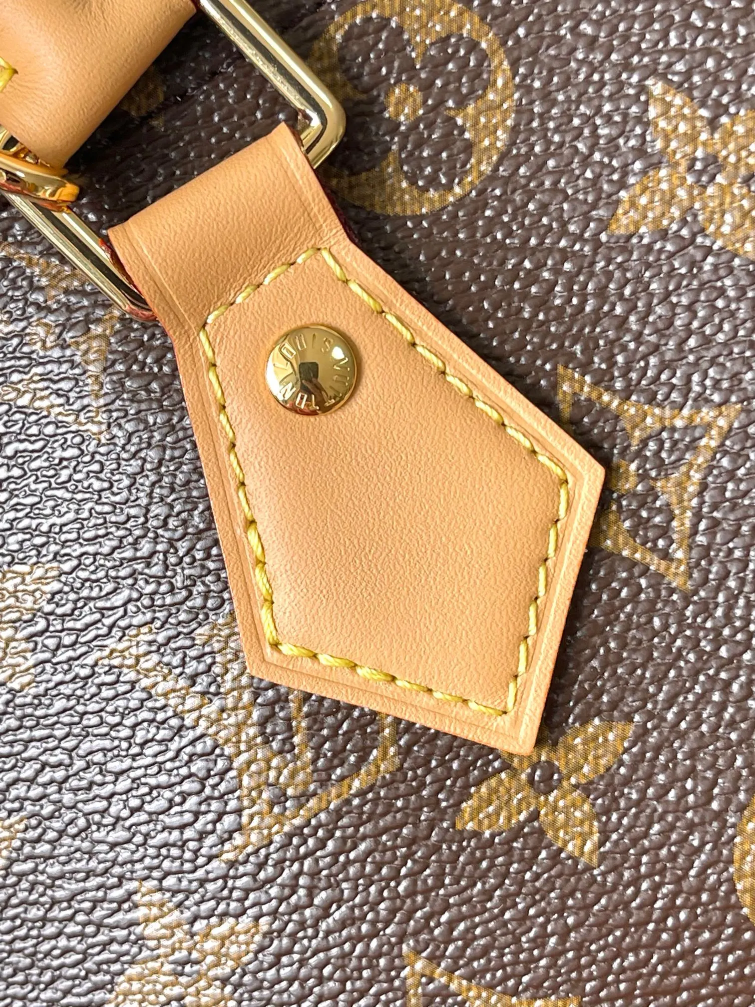 Louis Vuitton Speedy 老花手提斜背包