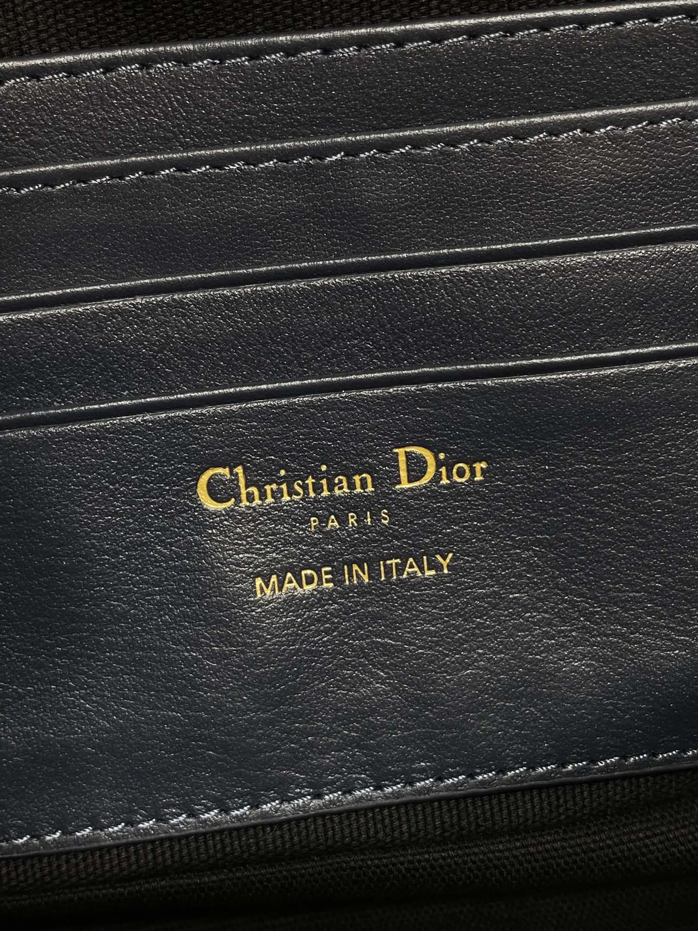 Dior Oblique 黑色鏈條單肩斜挎包