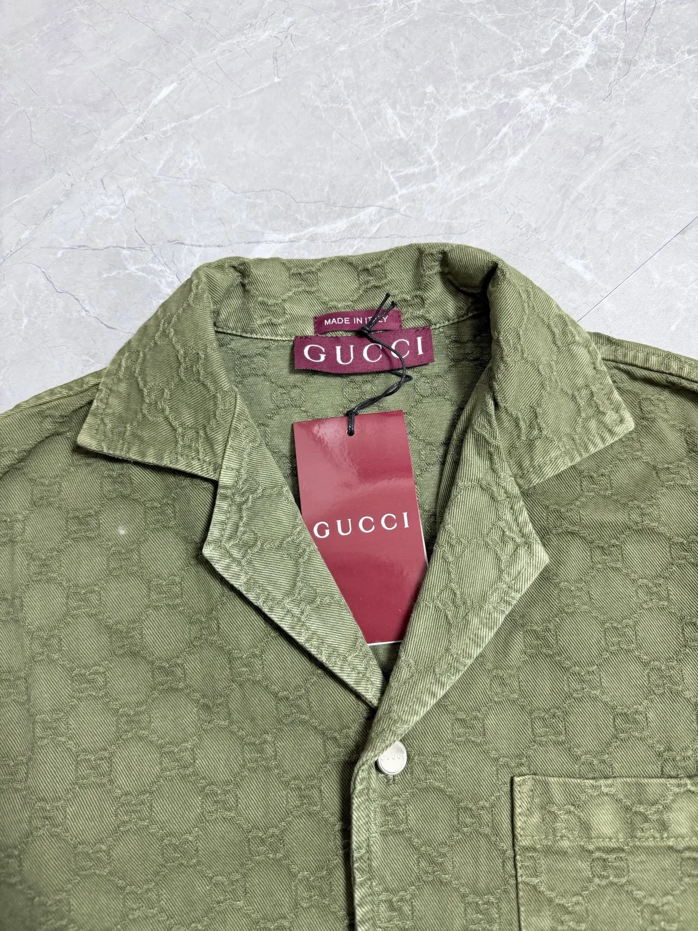 Gucci 绿色 印花 T恤