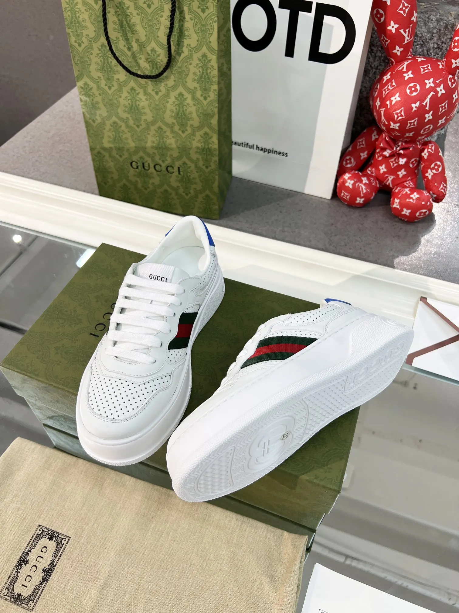 Gucci Logo休闲运动鞋 百搭款
