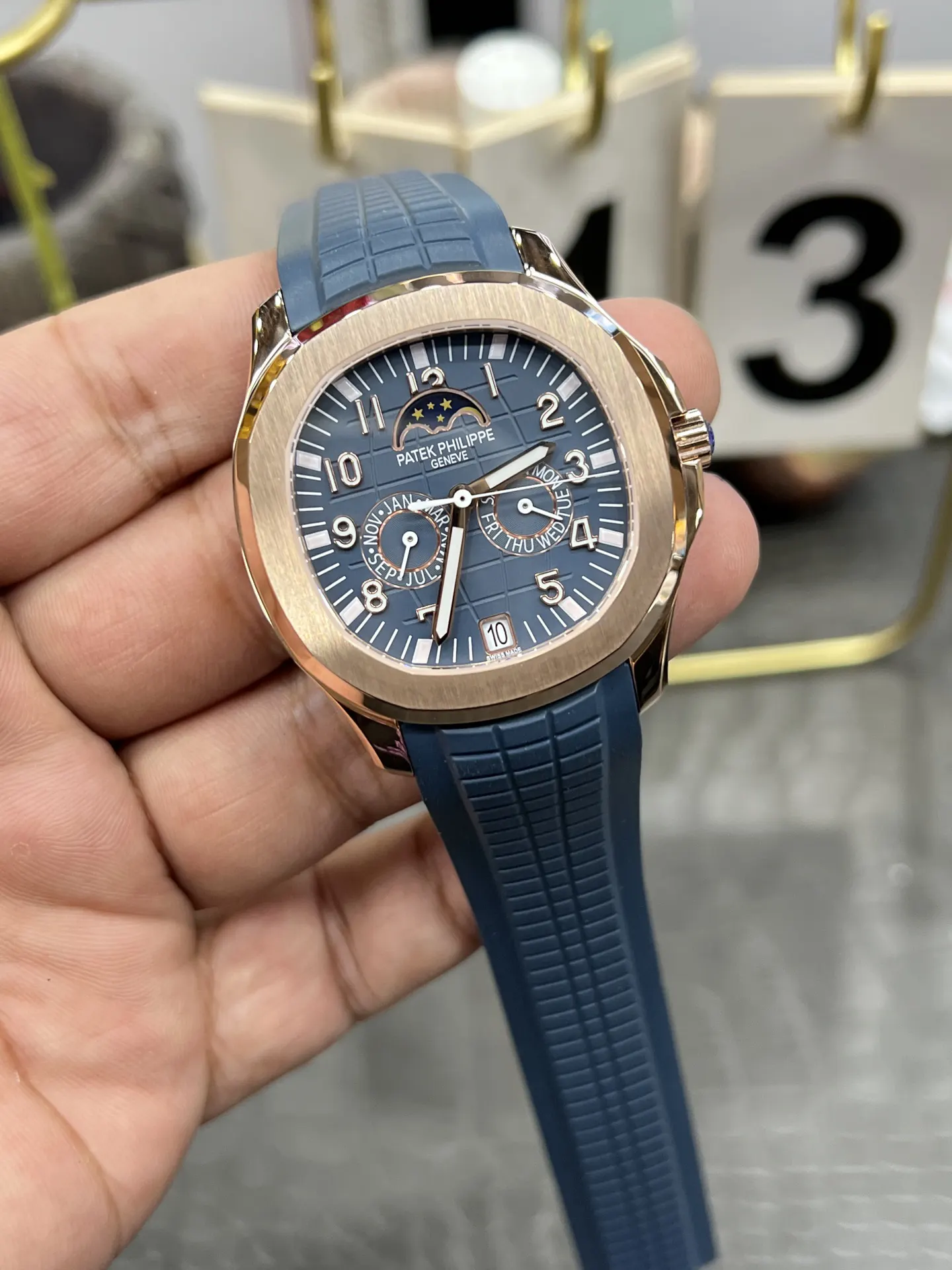 Patek Philippe 玫瑰金 手錶 經典腕表款