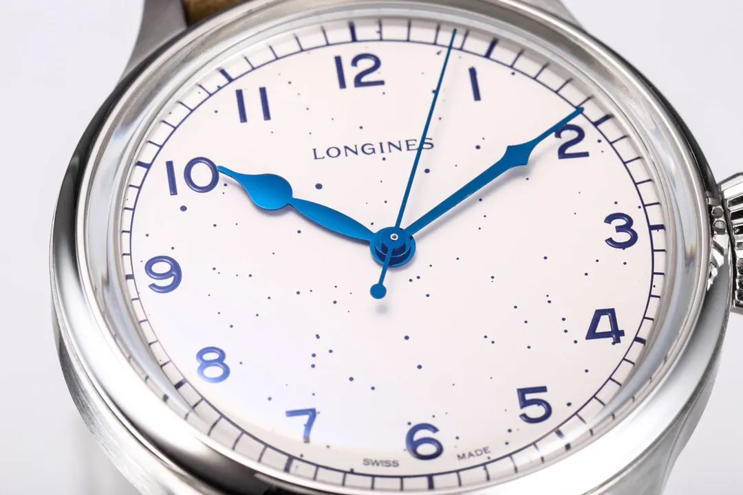 Longines 藍色 綠色 尼龍 手錶 經典腕表款