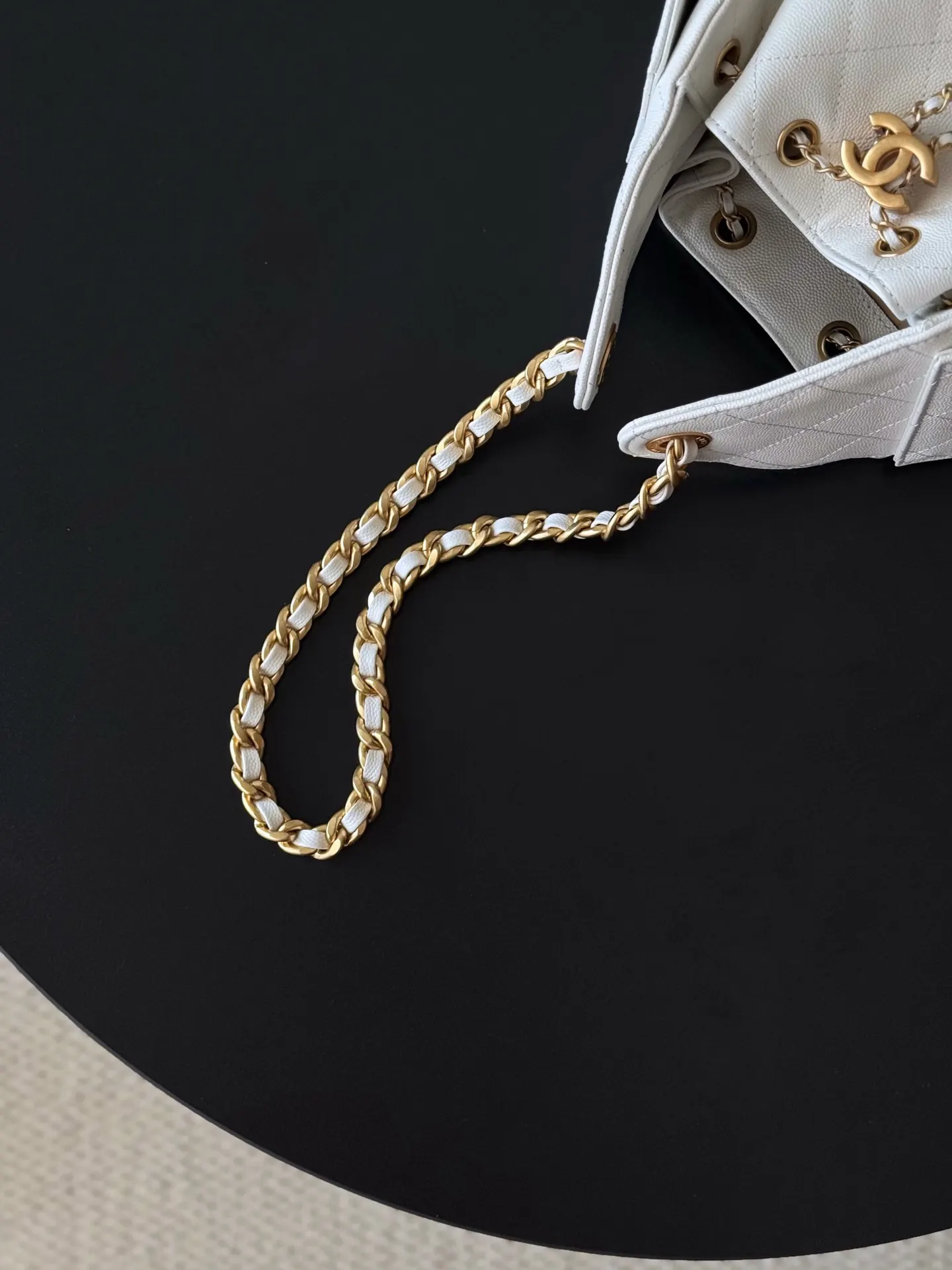 CHANEL Hobo 牛皮 腋下包 复古腋下背款