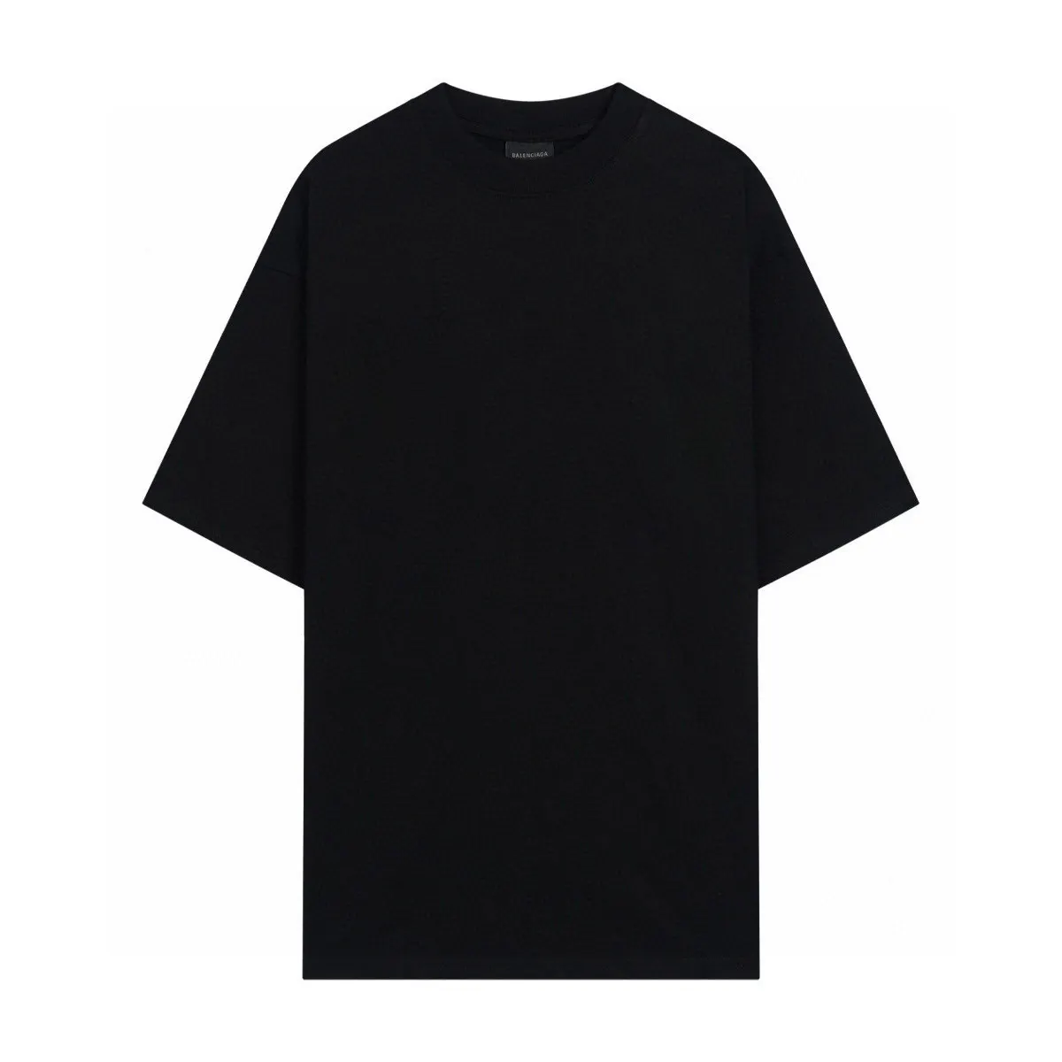 Balenciaga 黑色 短袖T恤 街头休闲款