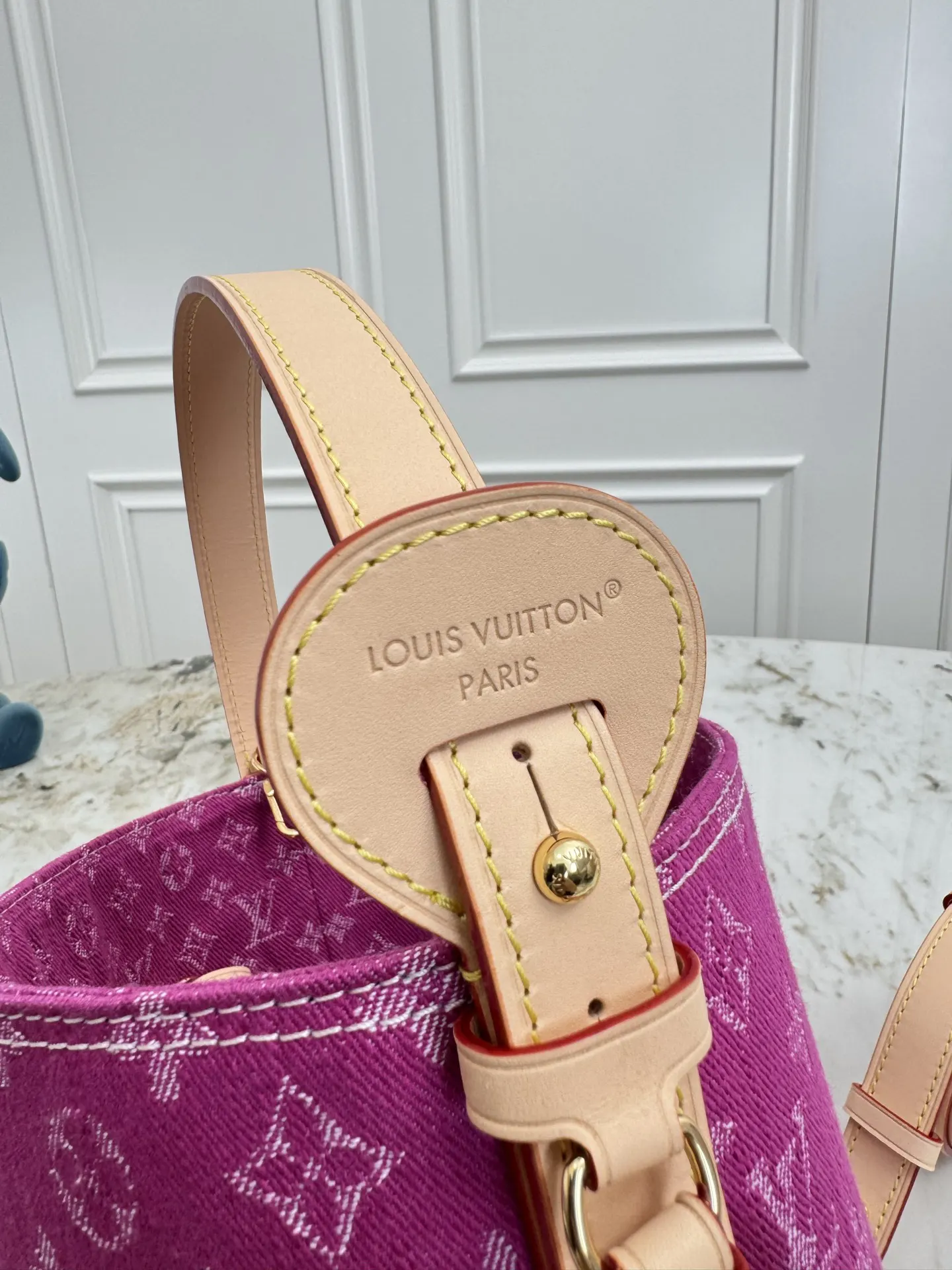 Louis Vuitton M27626 红色 皮革 手提包