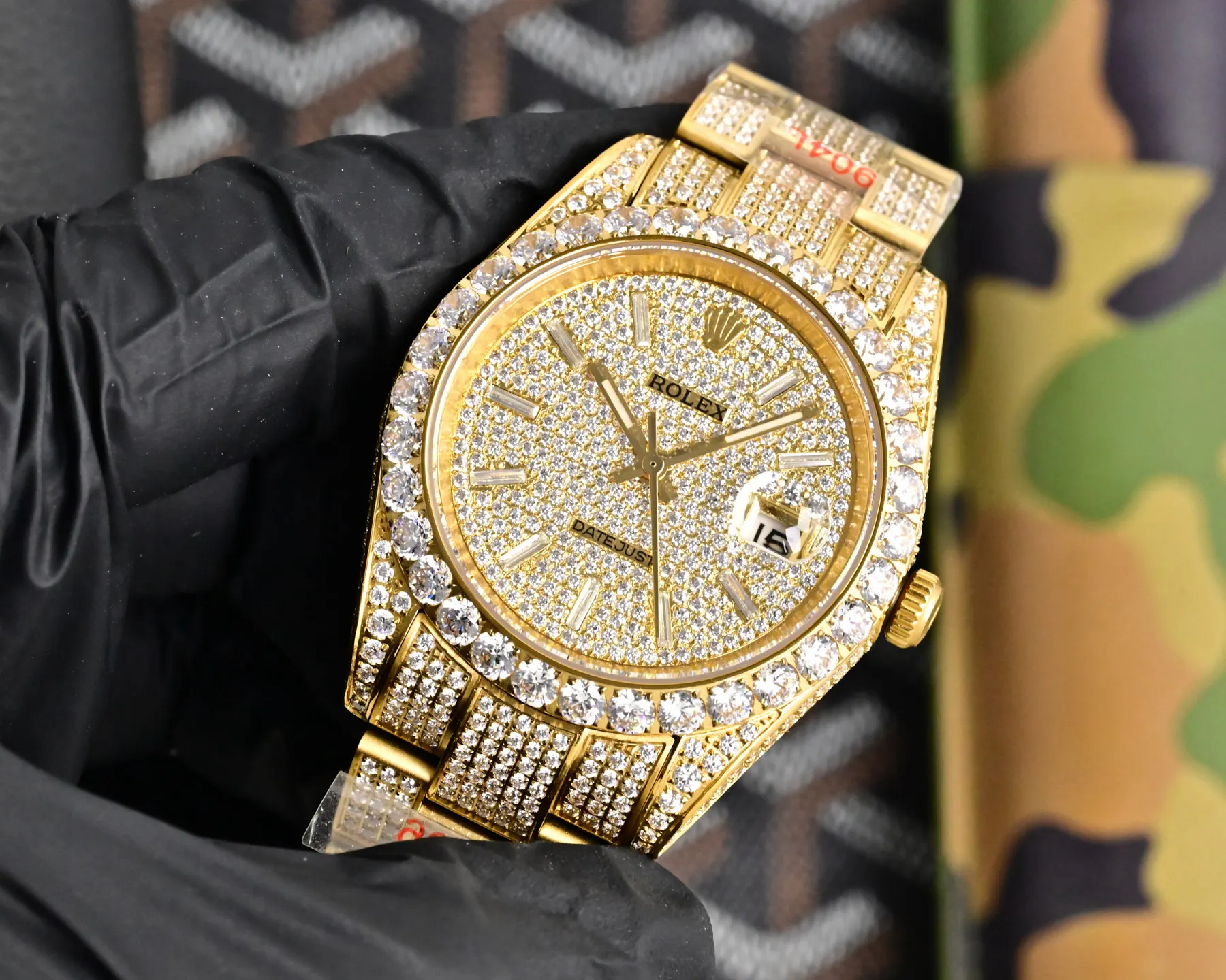 Rolex 新厂SiC厂的Moissanite Diamond 手表 经典腕表款